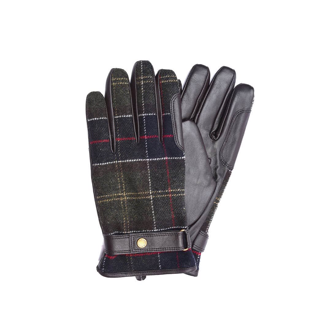 Shop Barbour Newbrough Tartan Gloves