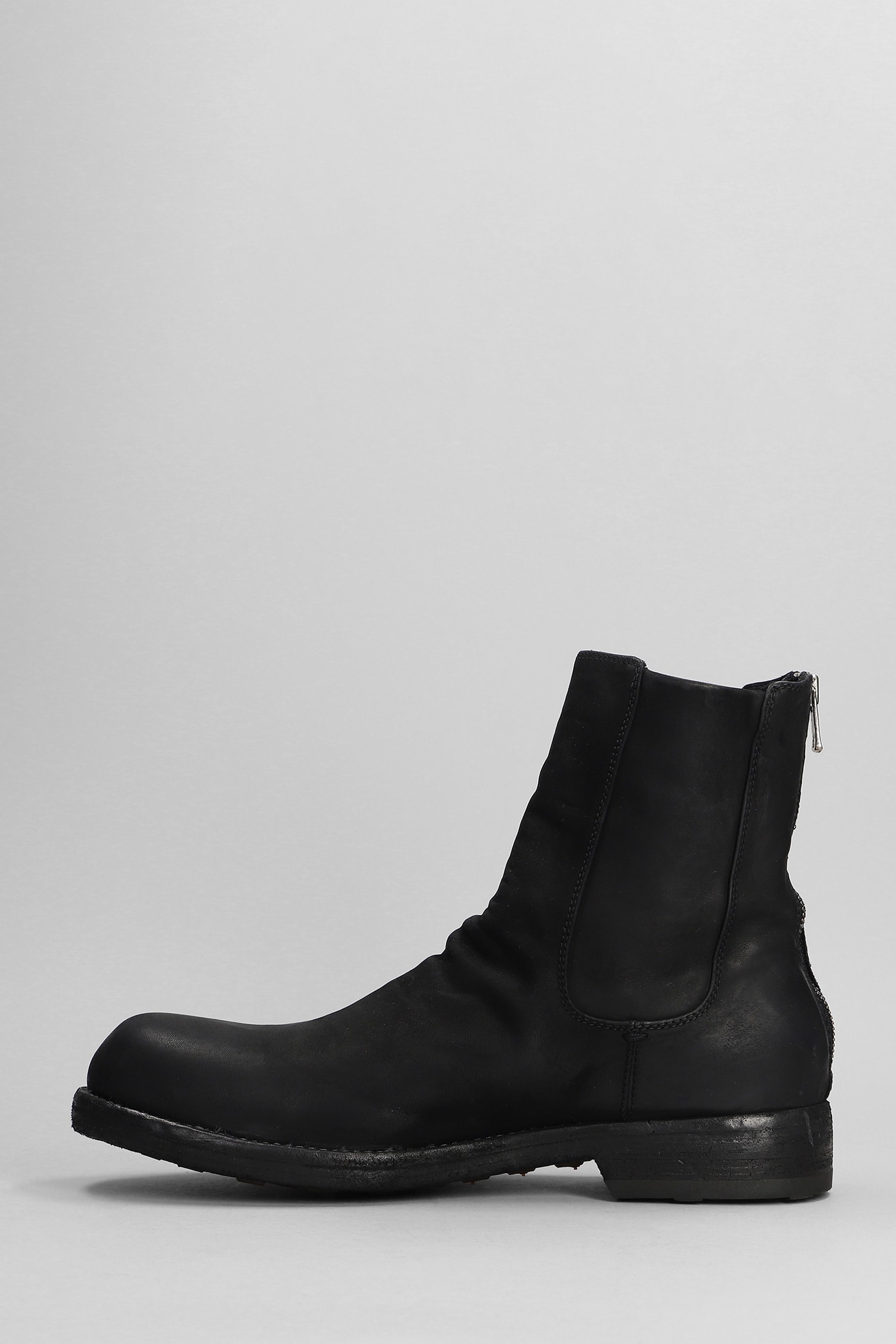 Shop Officine Creative Bulla Dd Ankle Boots In Black Leather