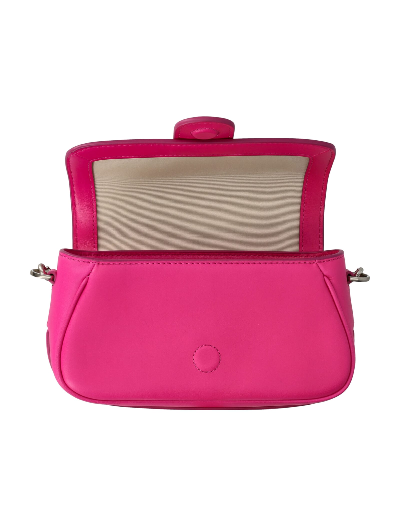 Shop Marc Jacobs The Clover Shoulder Bag In Hot Pink