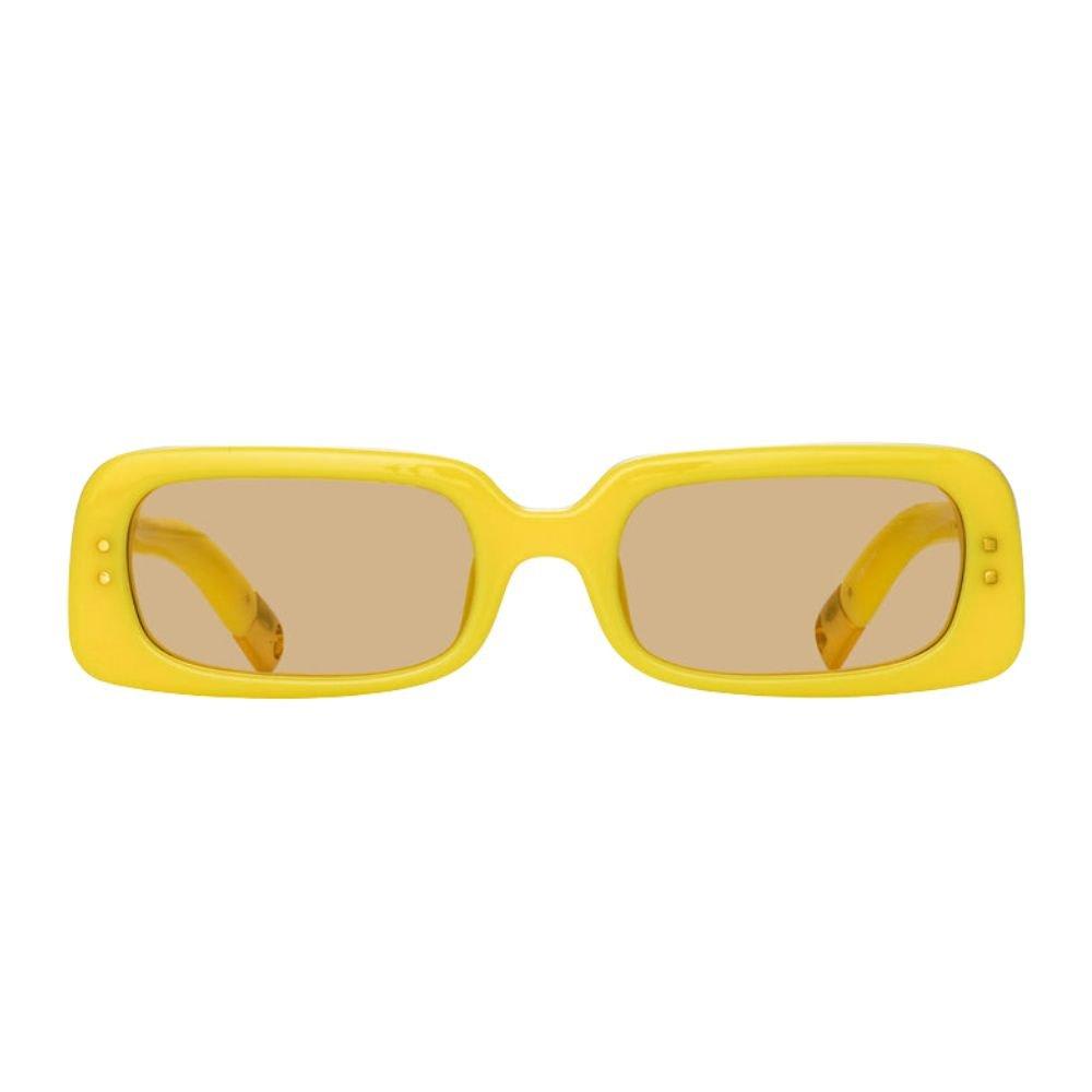 Jacquemus Rectangle Frame Sunglasses In C3