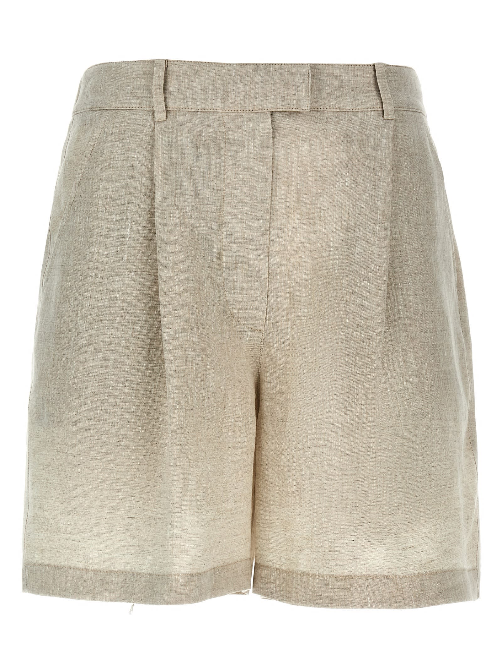 BRUNELLO CUCINELLI LINEN SHORTS