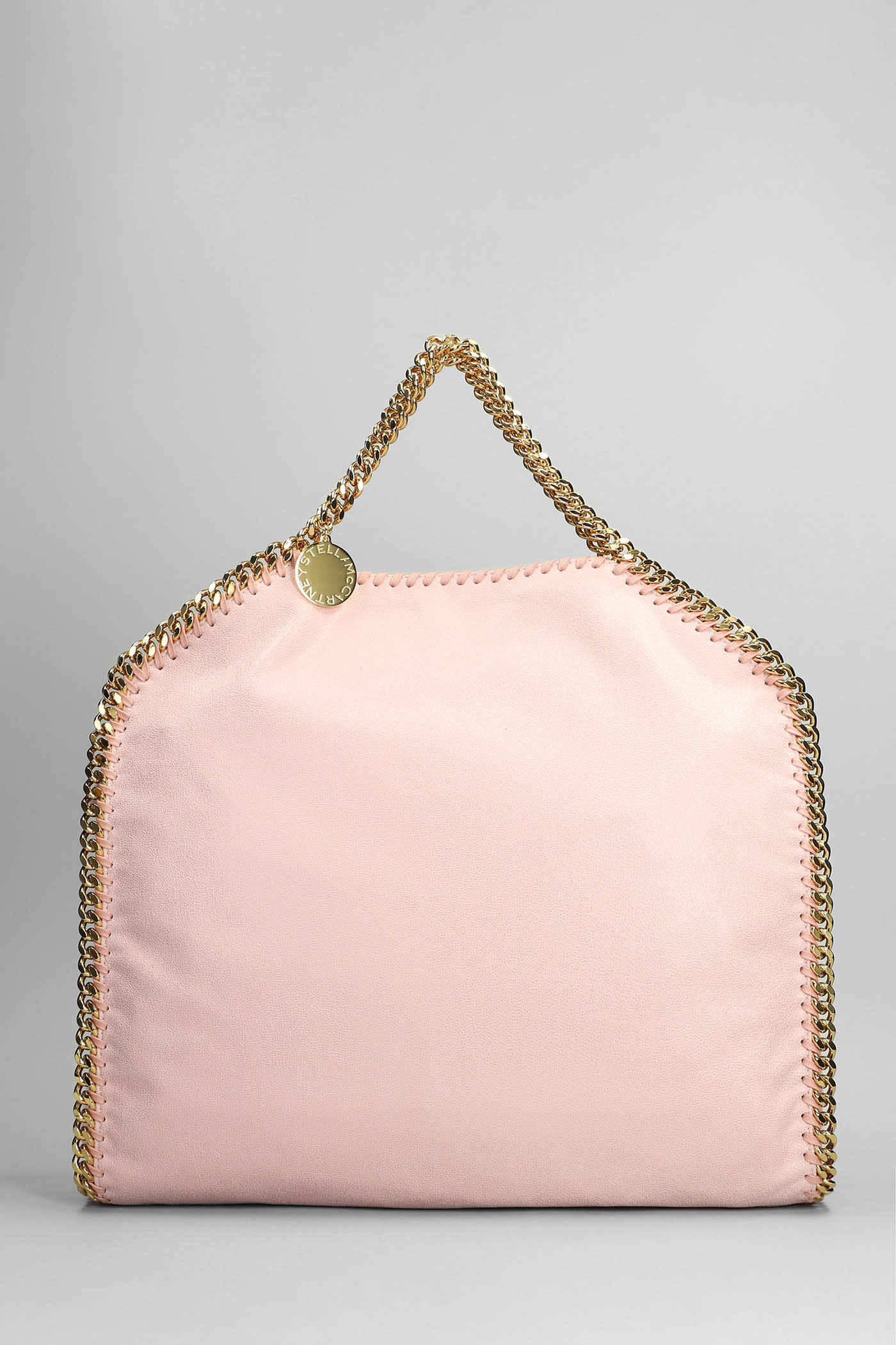 Shop Stella Mccartney Falabella Tote In Rose-pink Polyester