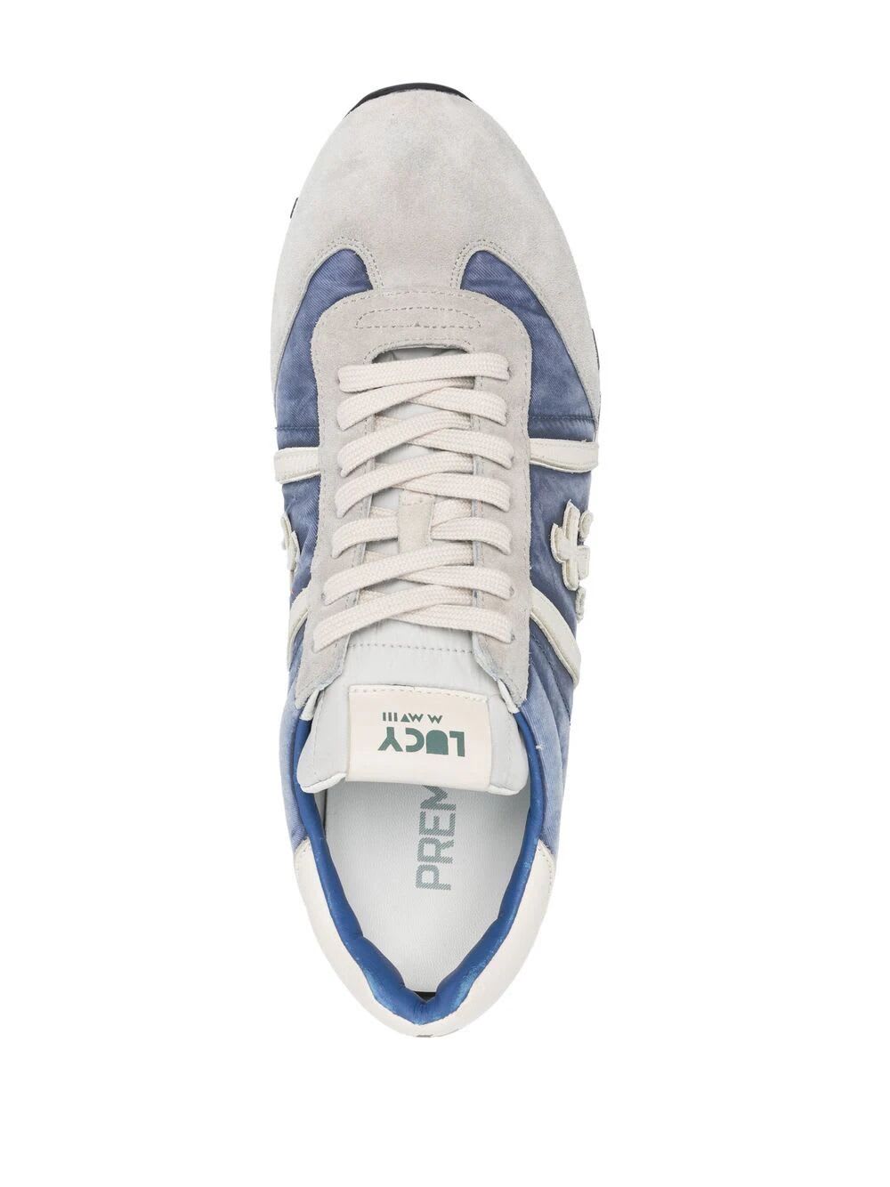 Shop Premiata Lucy Sneakers In Blue