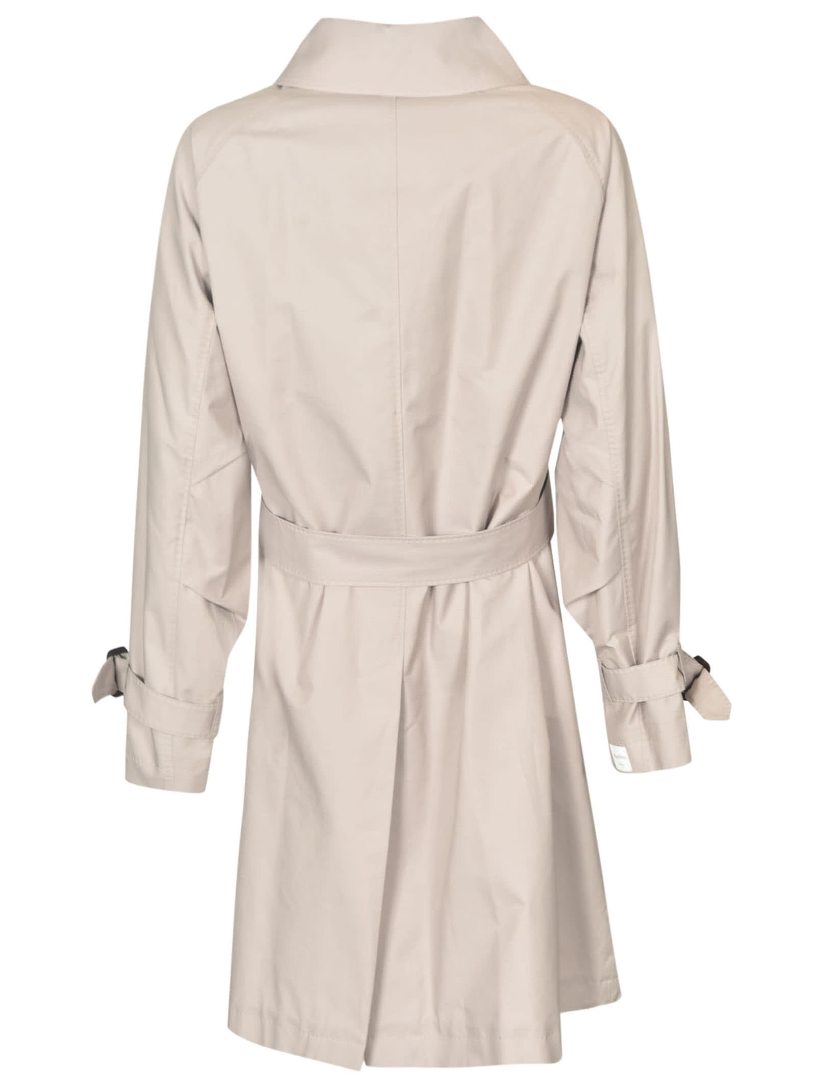 Shop Max Mara The Cube Titrench Trench In Ecru