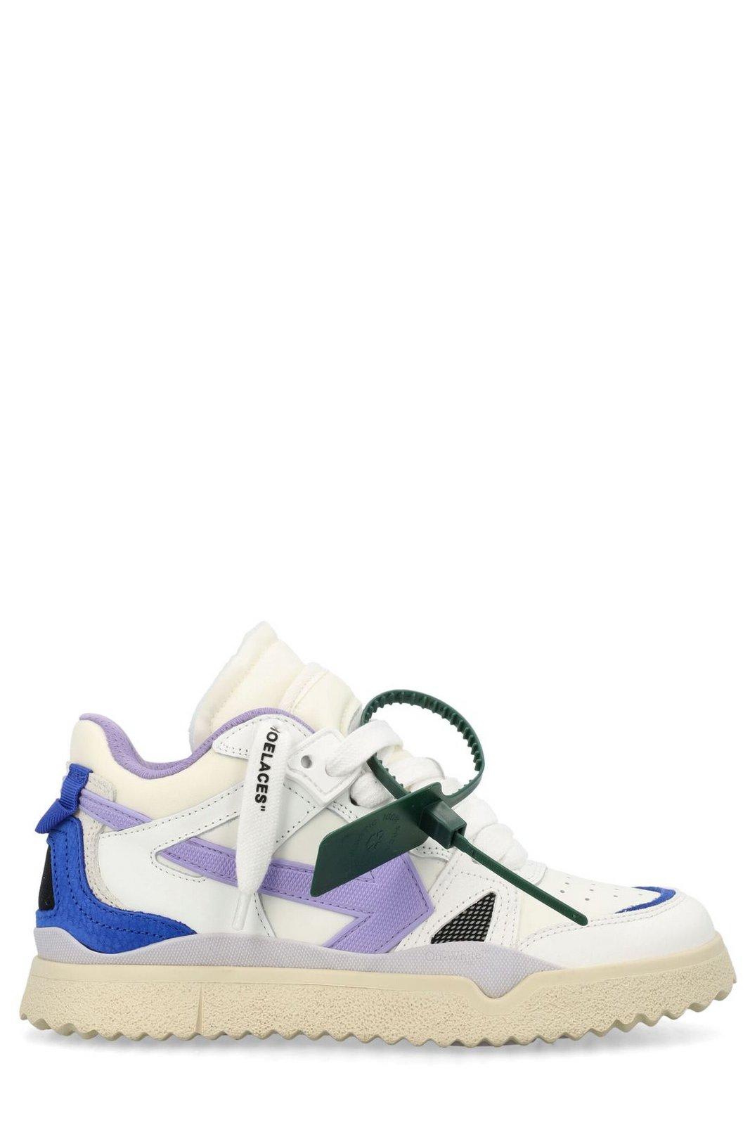 OFF-WHITE SPONGE LACE-UP SNEAKERS