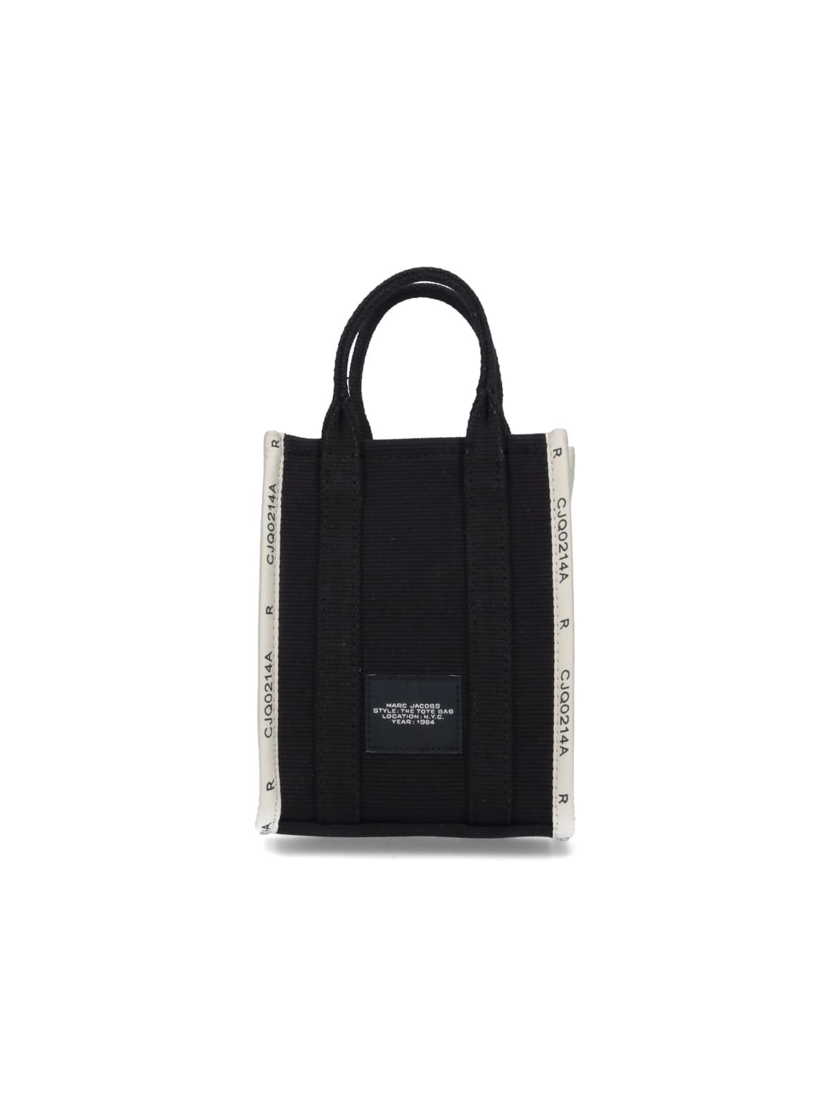 Shop Marc Jacobs The Mini Tote Bag In Black