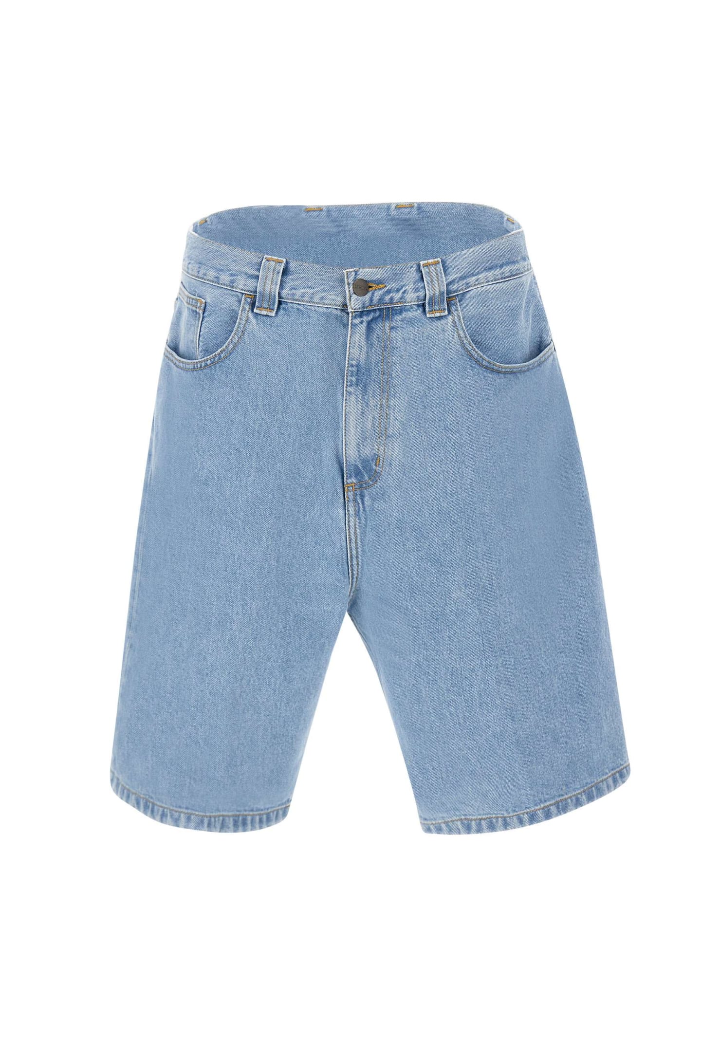 Shop Carhartt Landon Short Shorts In Stone Washed