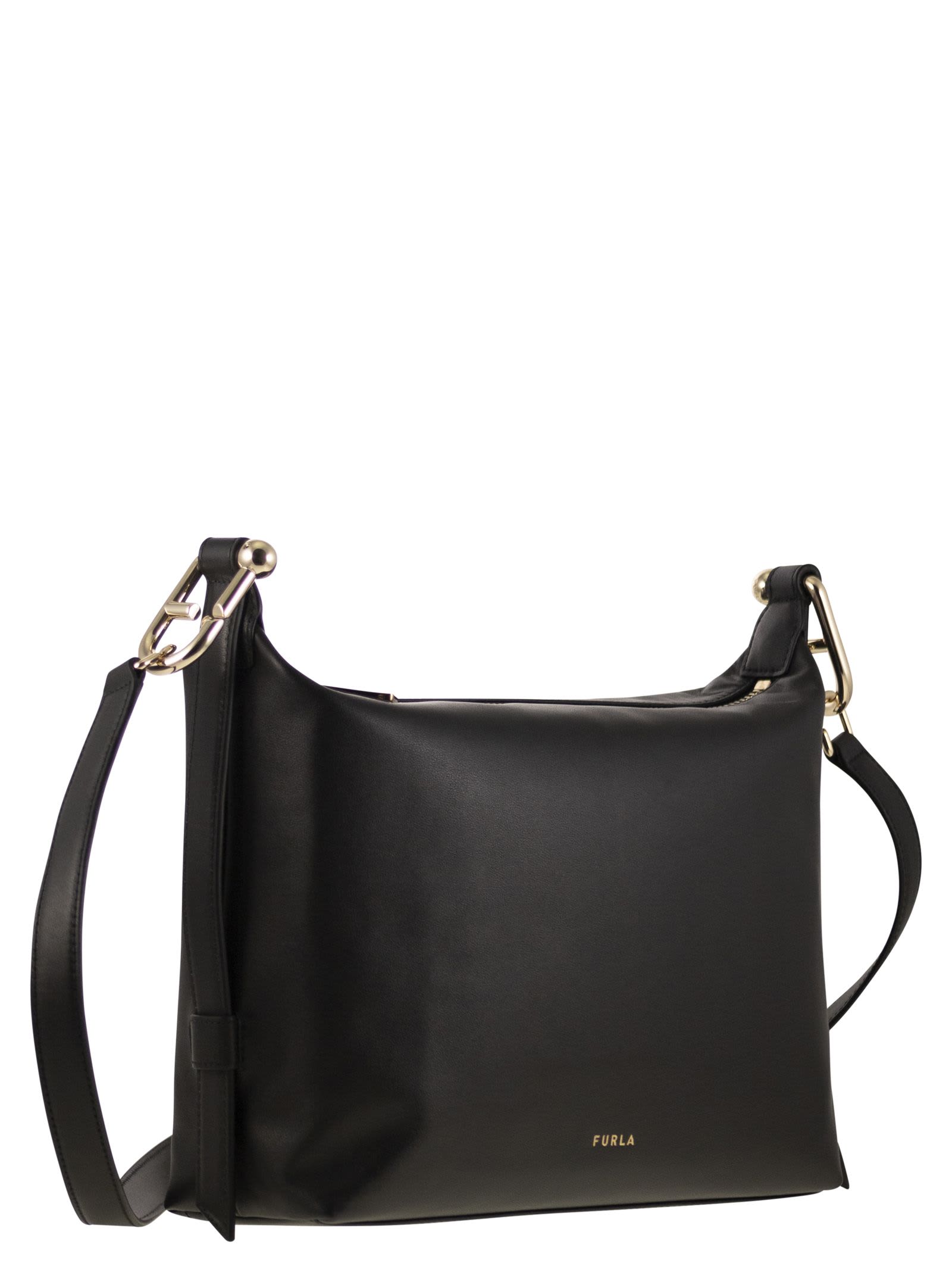 Furla M Shoulder Bag In Black