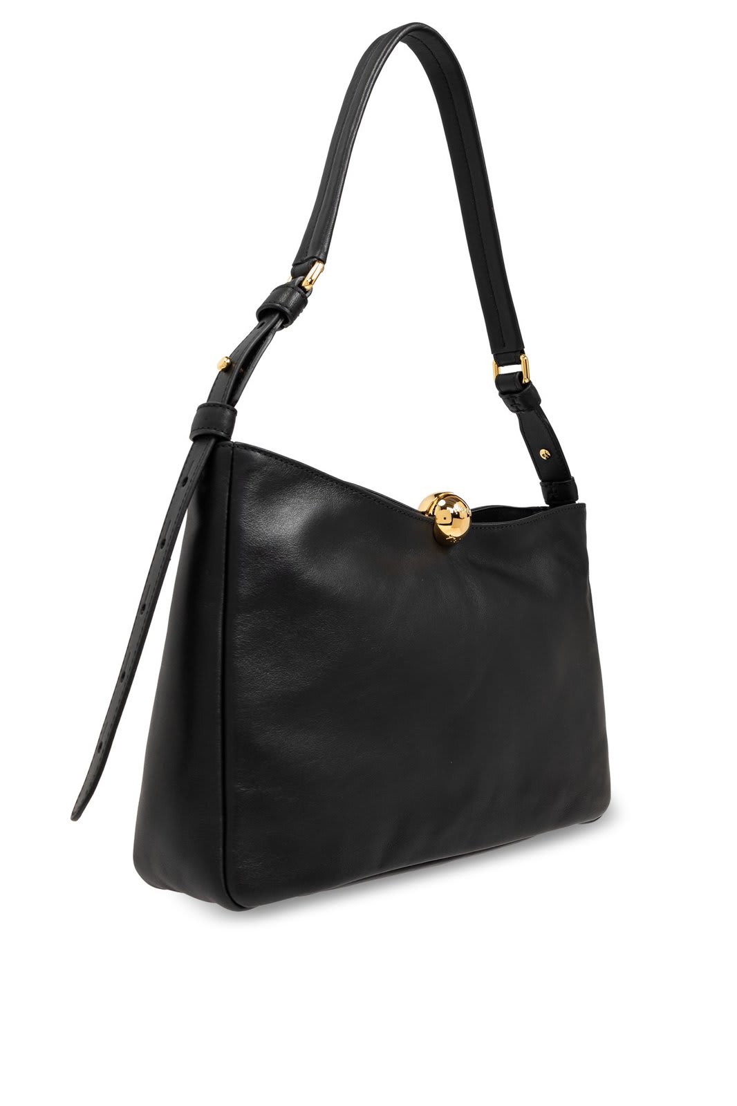 Furla Sfera Soft M Shoulder Bag In Black