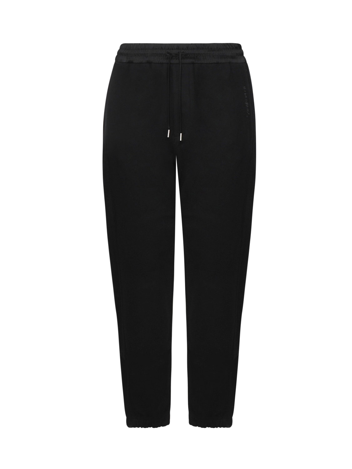 Shop Saint Laurent Jogger Pants In Cotton In Black