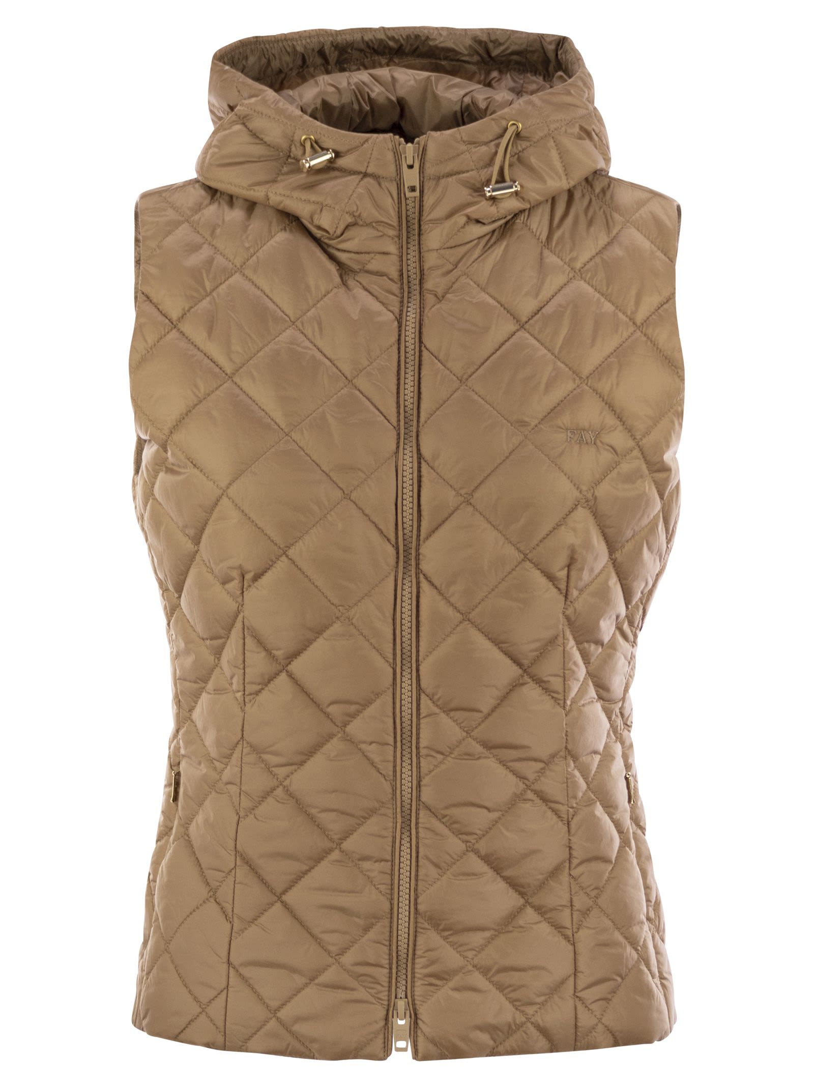 Quilted Nylon Waistcoat