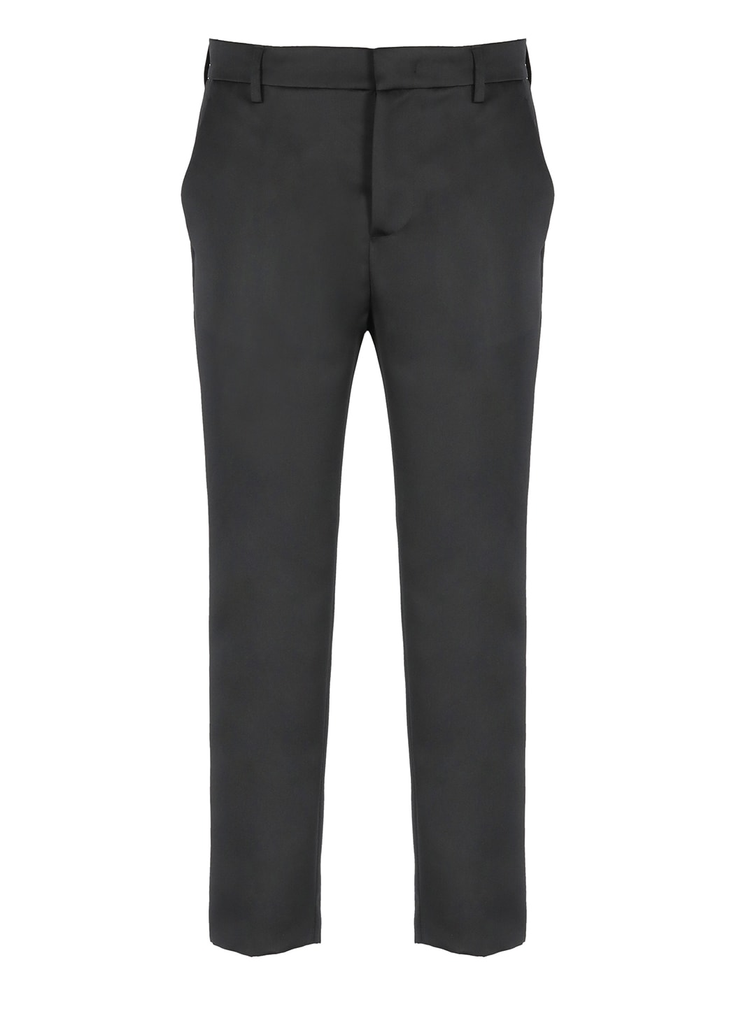 Shop Philosophy Di Lorenzo Serafini Sartorial Cropped Trousers In Black