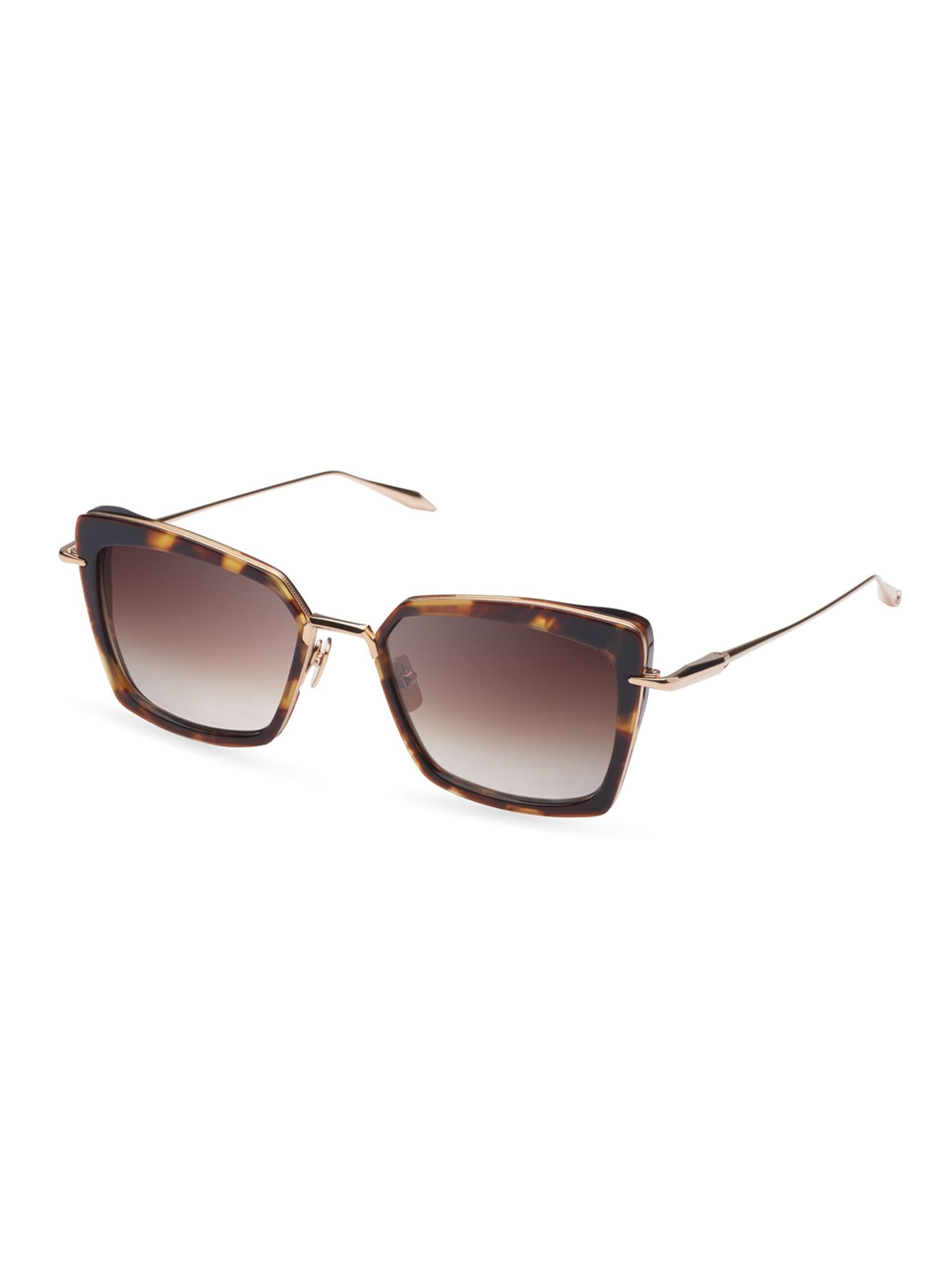 Shop Dita Dts405/a/02 Perplexer Sunglasses In Tortoise Haze