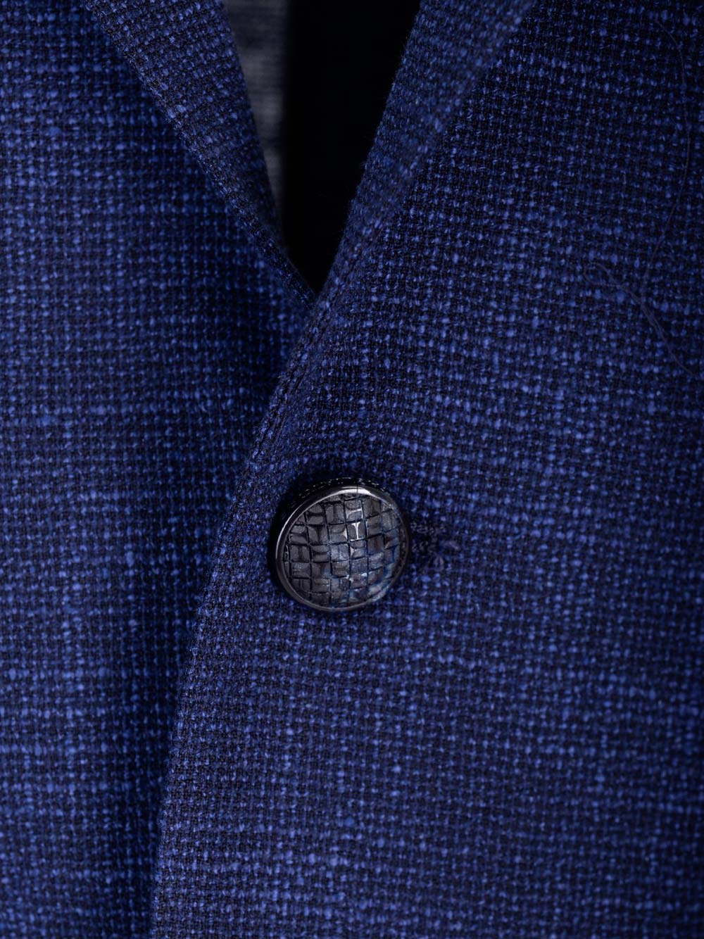 Shop Tagliatore Montecarlo Jacket In Wool And Silk In Blue