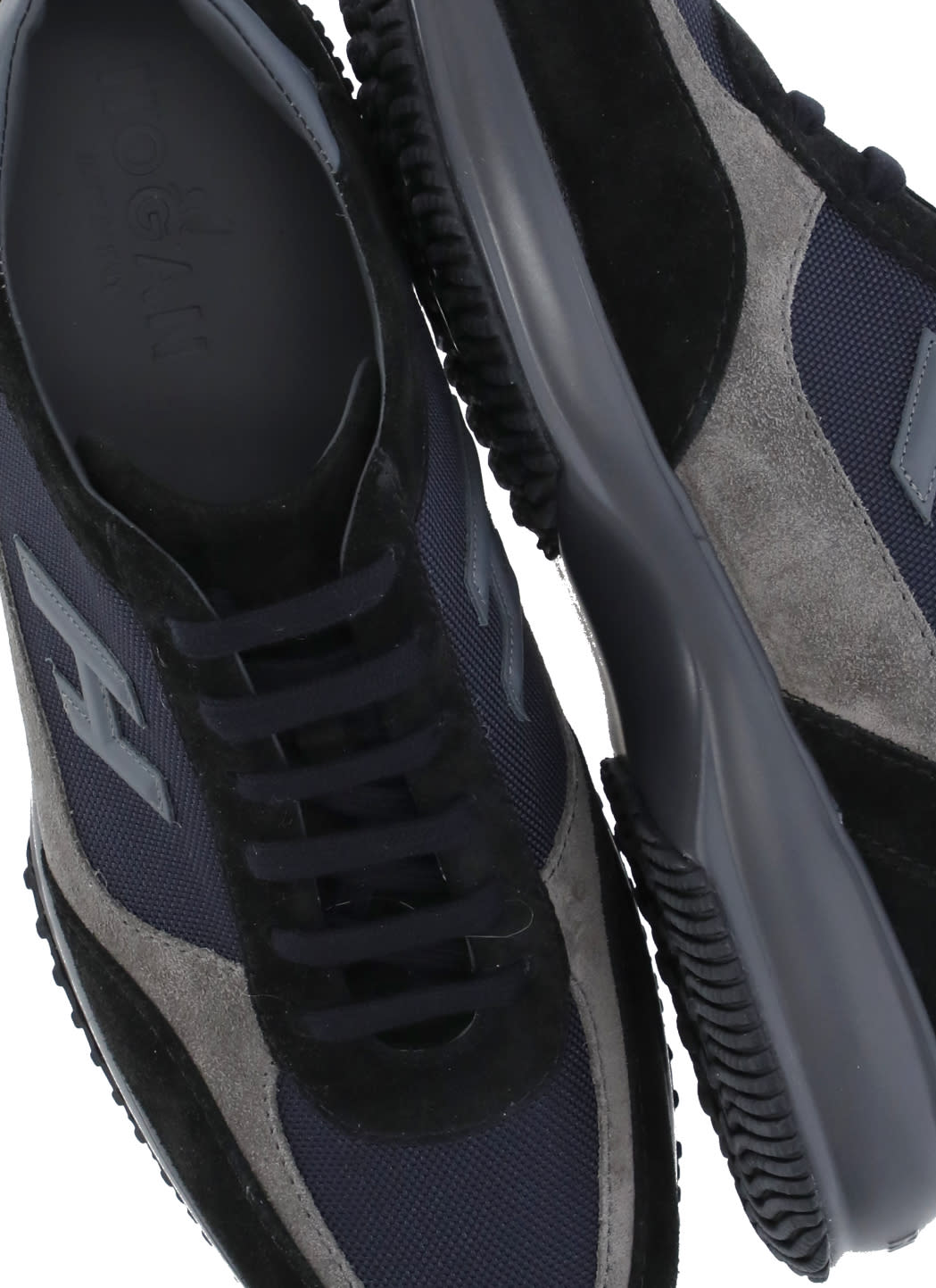 Hogan Interactive H3d Sneaker In Black