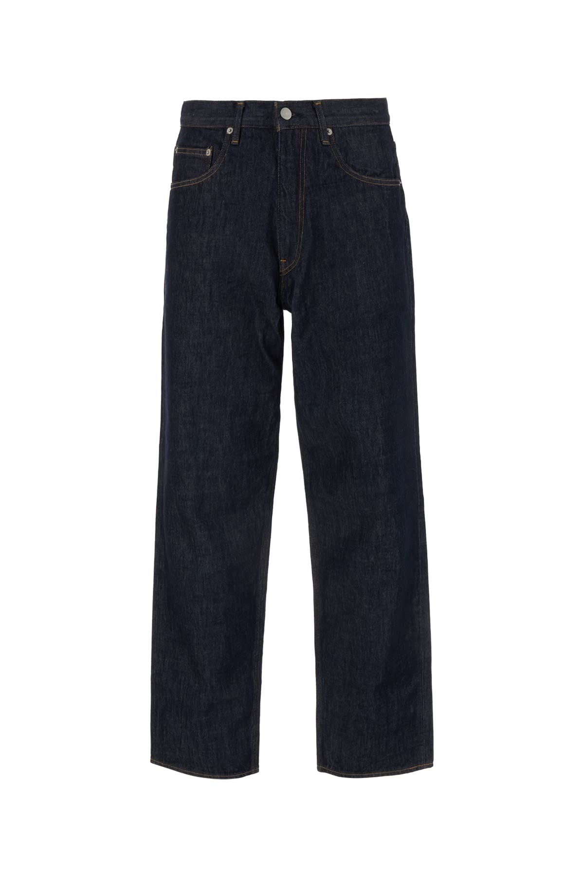 Shop Auralee Jeans In Indigo