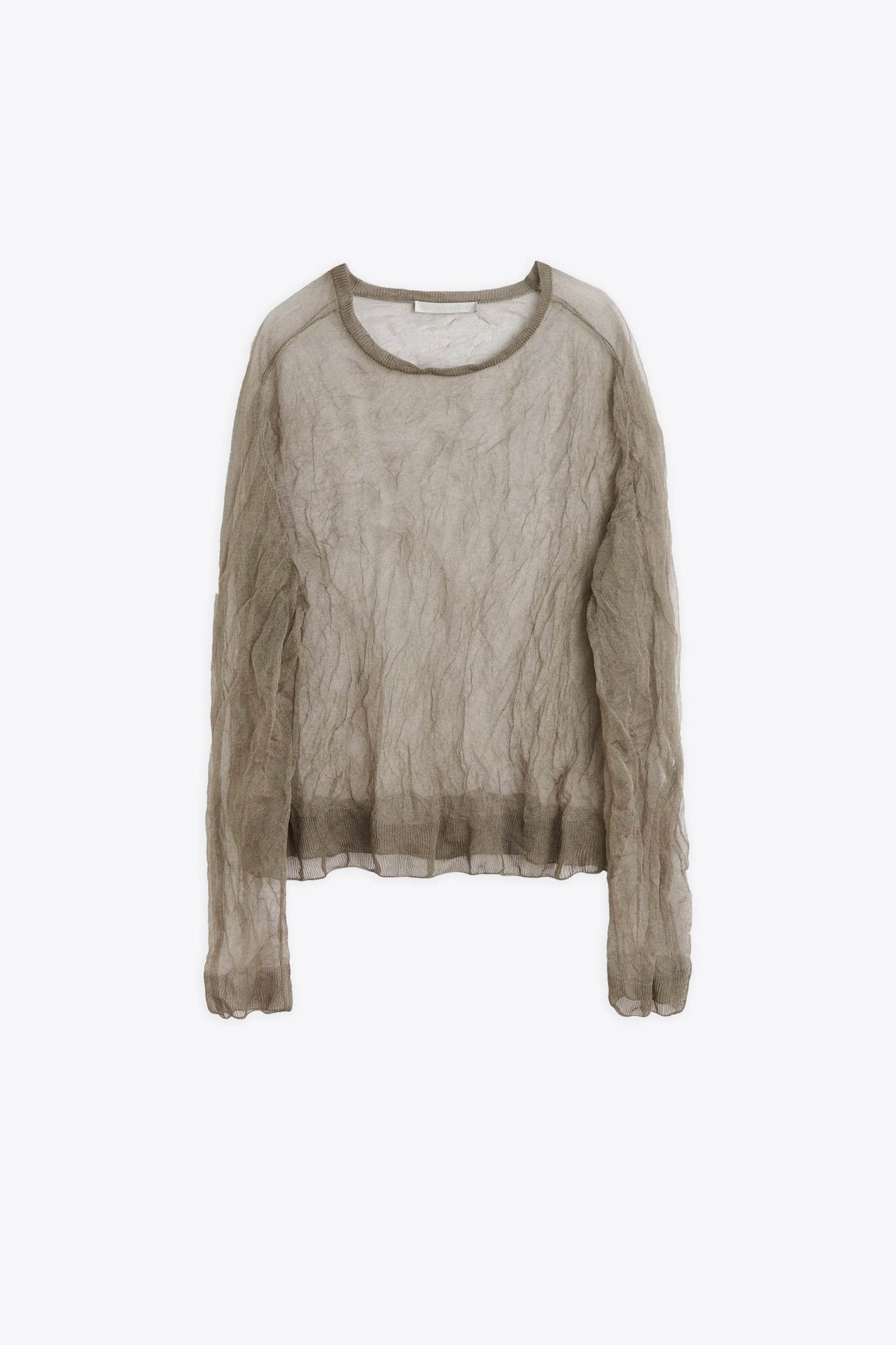 Our Legacy Long-sleeved Sweater In Ash Silk Steel