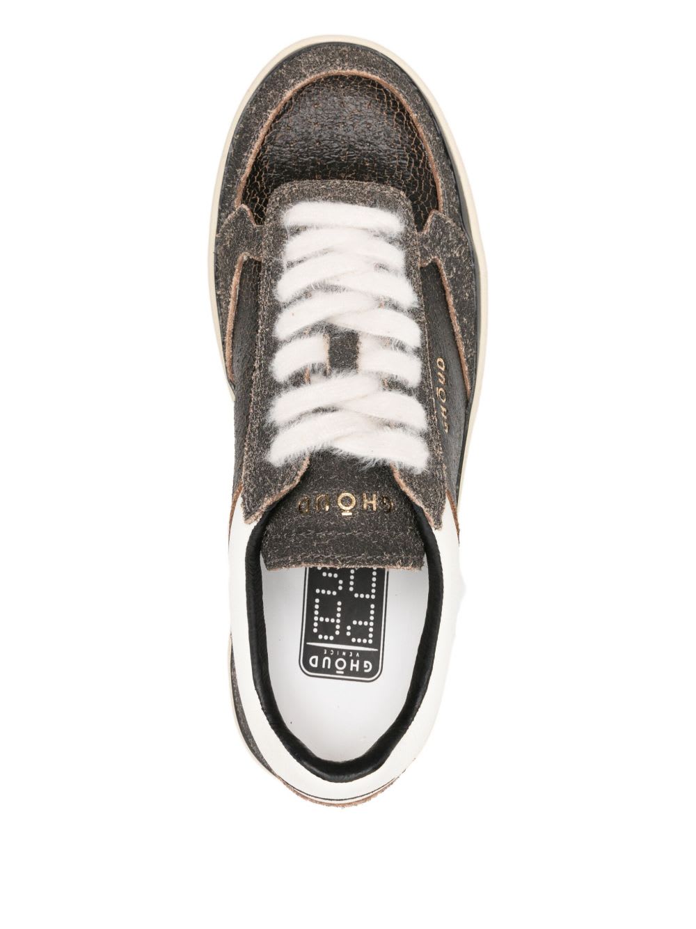 Ghoud Ghōud 'pads' Sneakers In Black Leather In Black