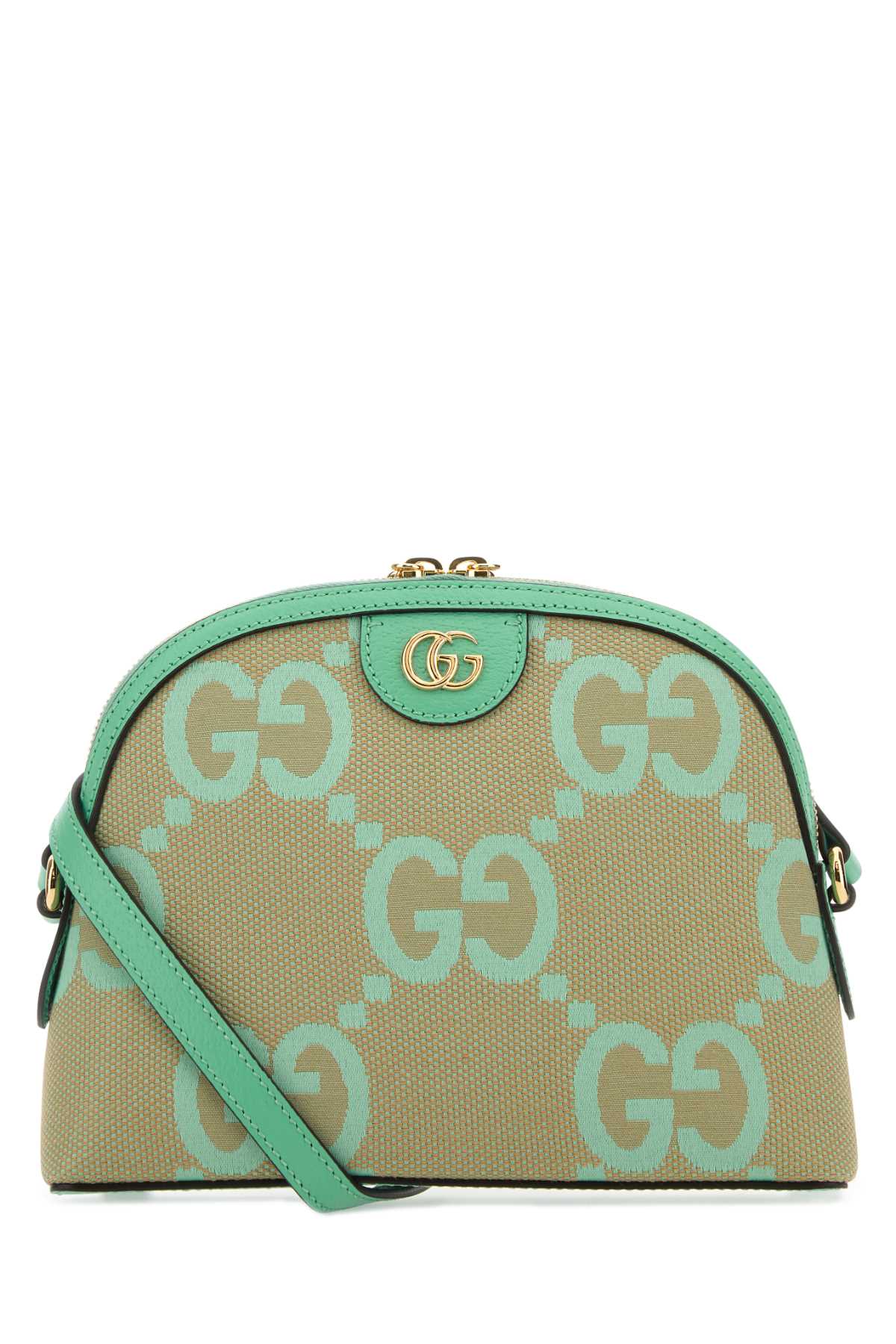 Shop Gucci Jumbo Gg Fabric Small Ophidia Crossbody Bag In Multicolor