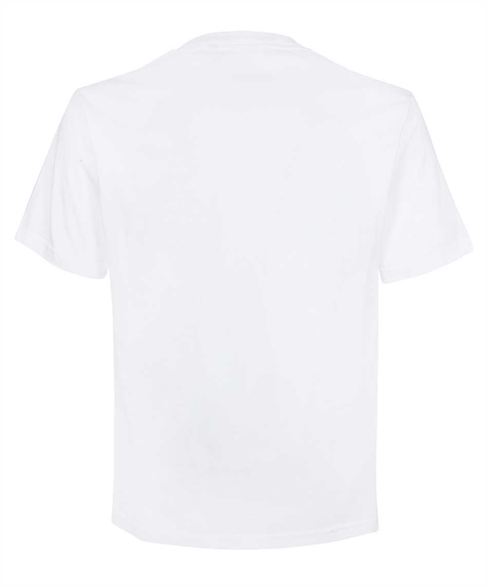 Gcds Star-patch Logo-print T-shirt In White