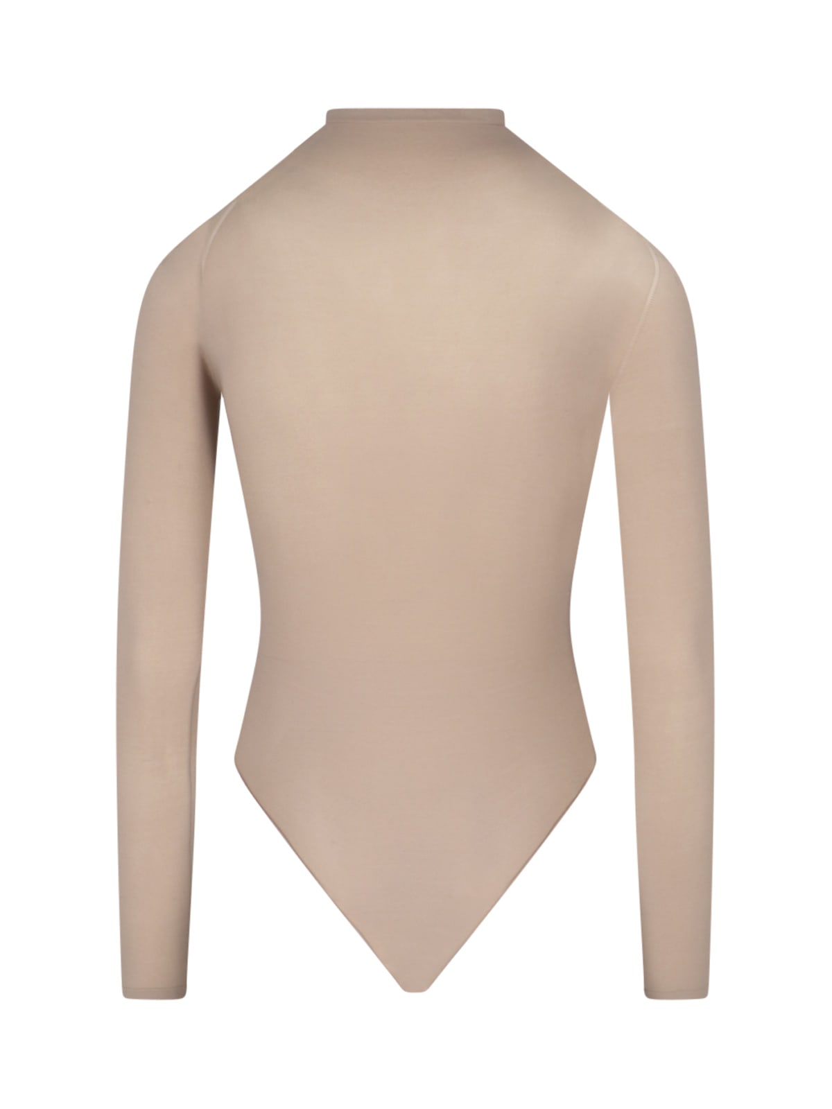 Shop Alaïa Second Skin Bodysuit In Pink