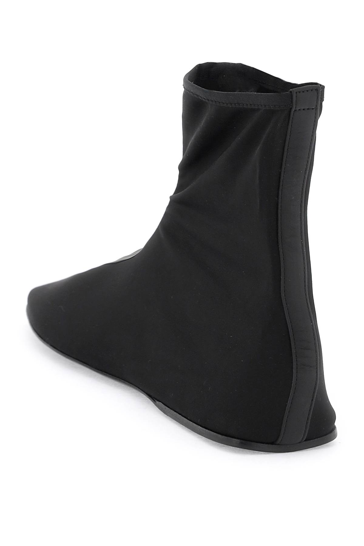 Shop Christopher Esber Benson Technical Jersey Ankle Boots In Black (black)