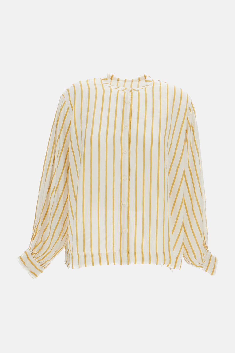 Casey Casey Striped Shirt In Sand