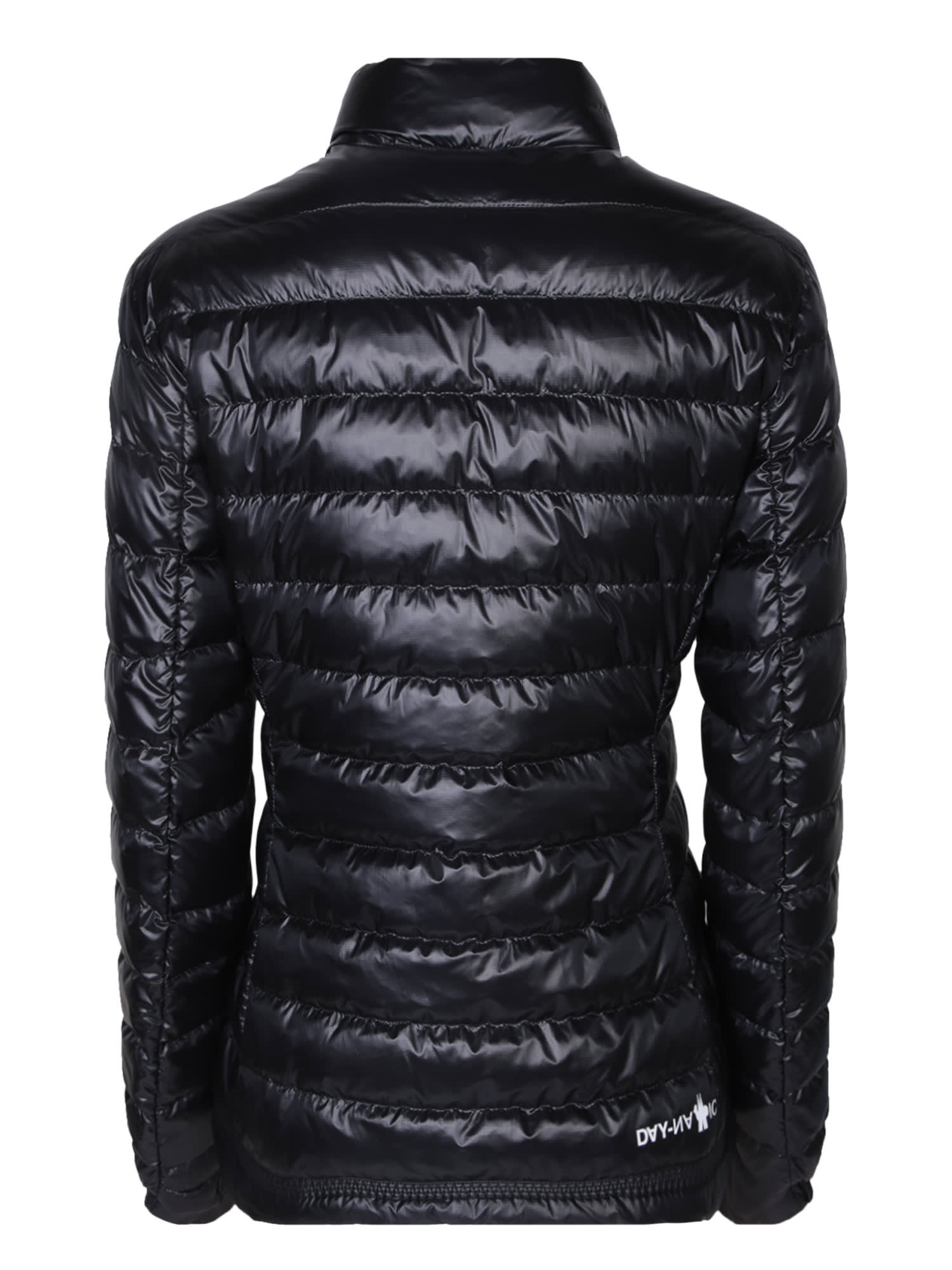 Shop Moncler Walibi Black Jacket