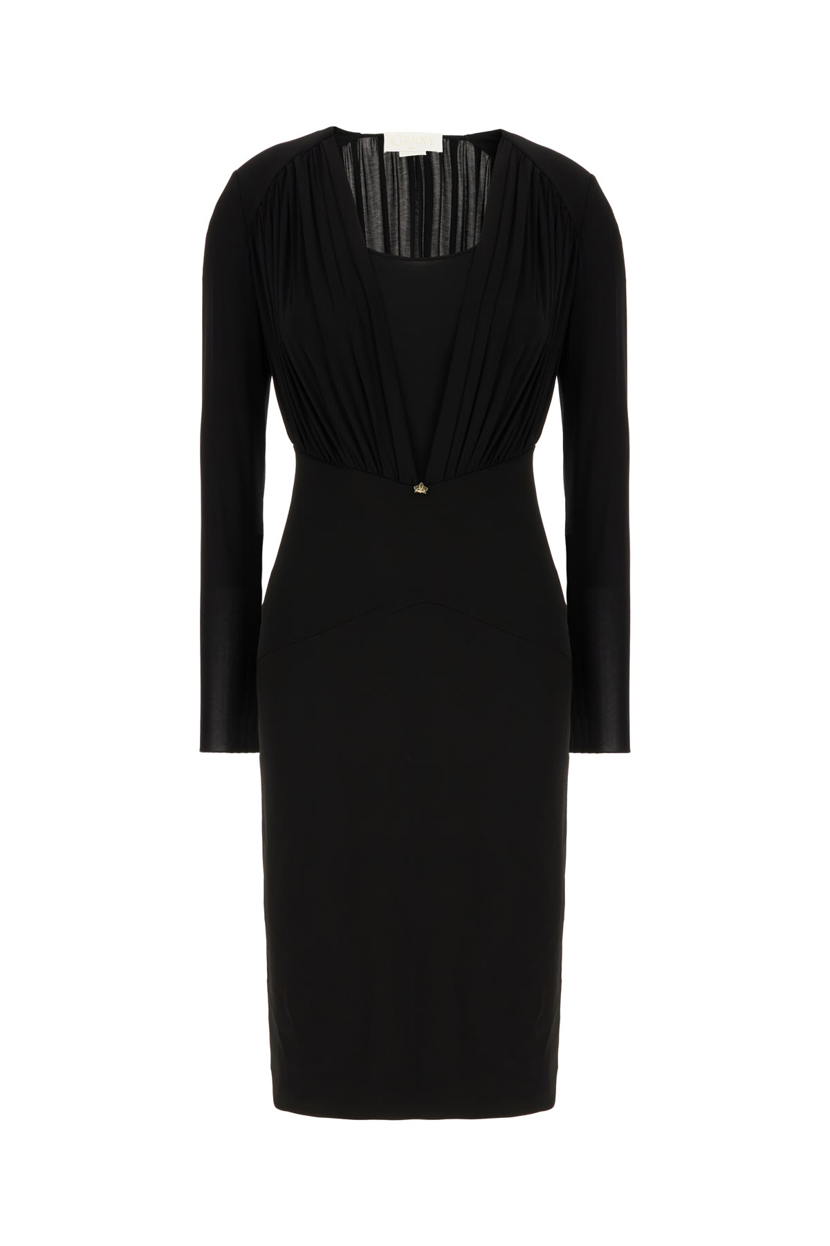 Black Stretch Viscose Dress