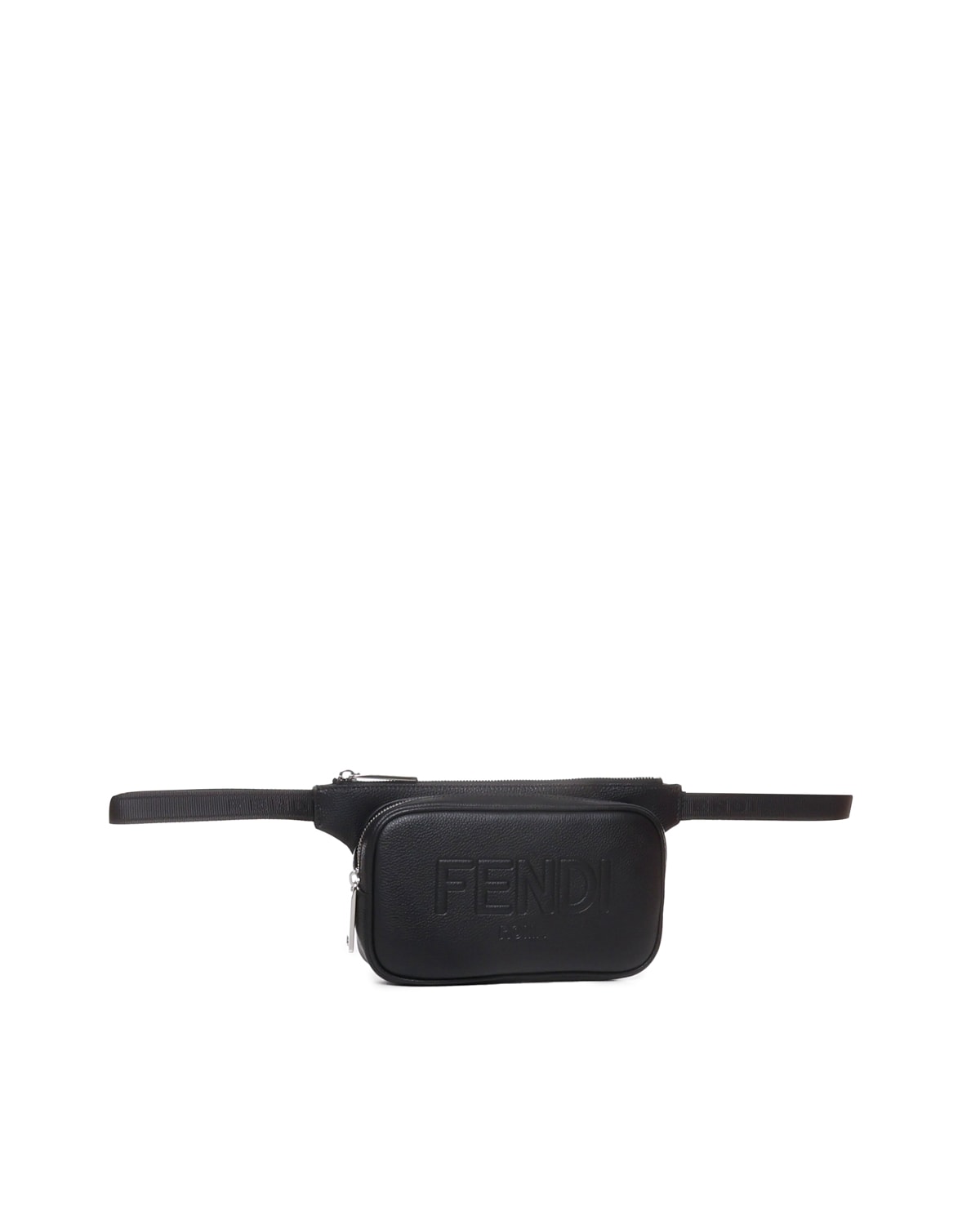 Shop Fendi Belt Bag  Roma In Black