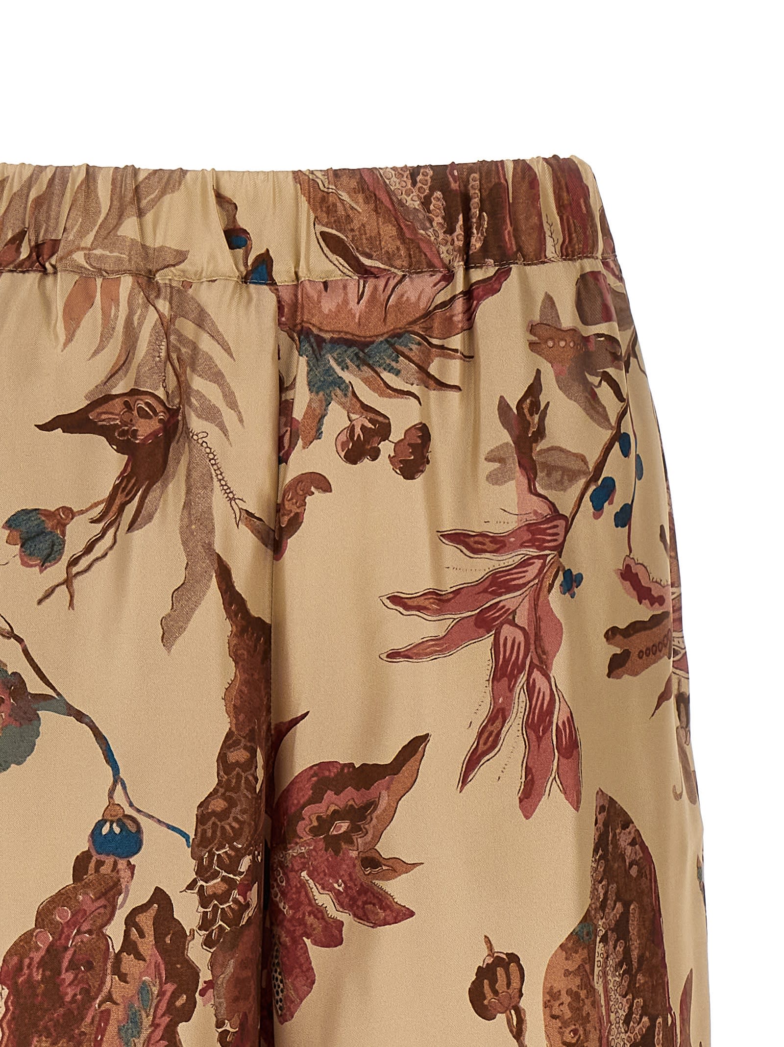 Weekend Max Mara Temide Pants Multicolor In Brown