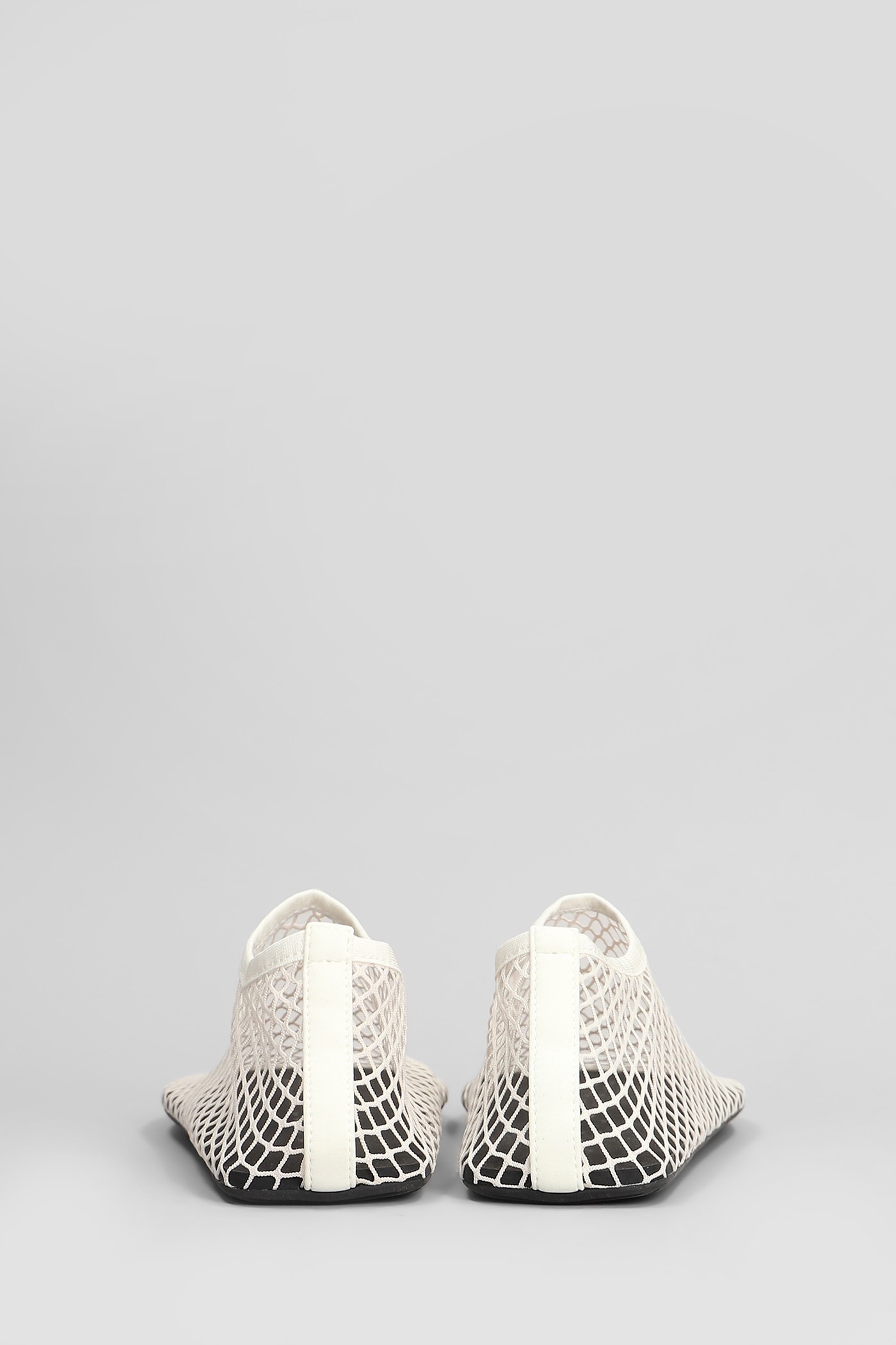 Shop Christopher Esber Water Ballet Flats In Beige Nylon