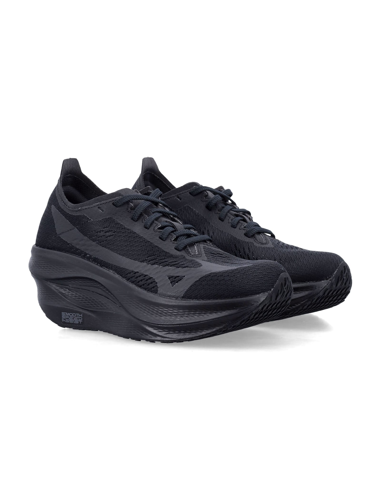 Comme Des Garçons Cdg X Mizuno Wave Rebellion Pro 3 Sneakers In Black