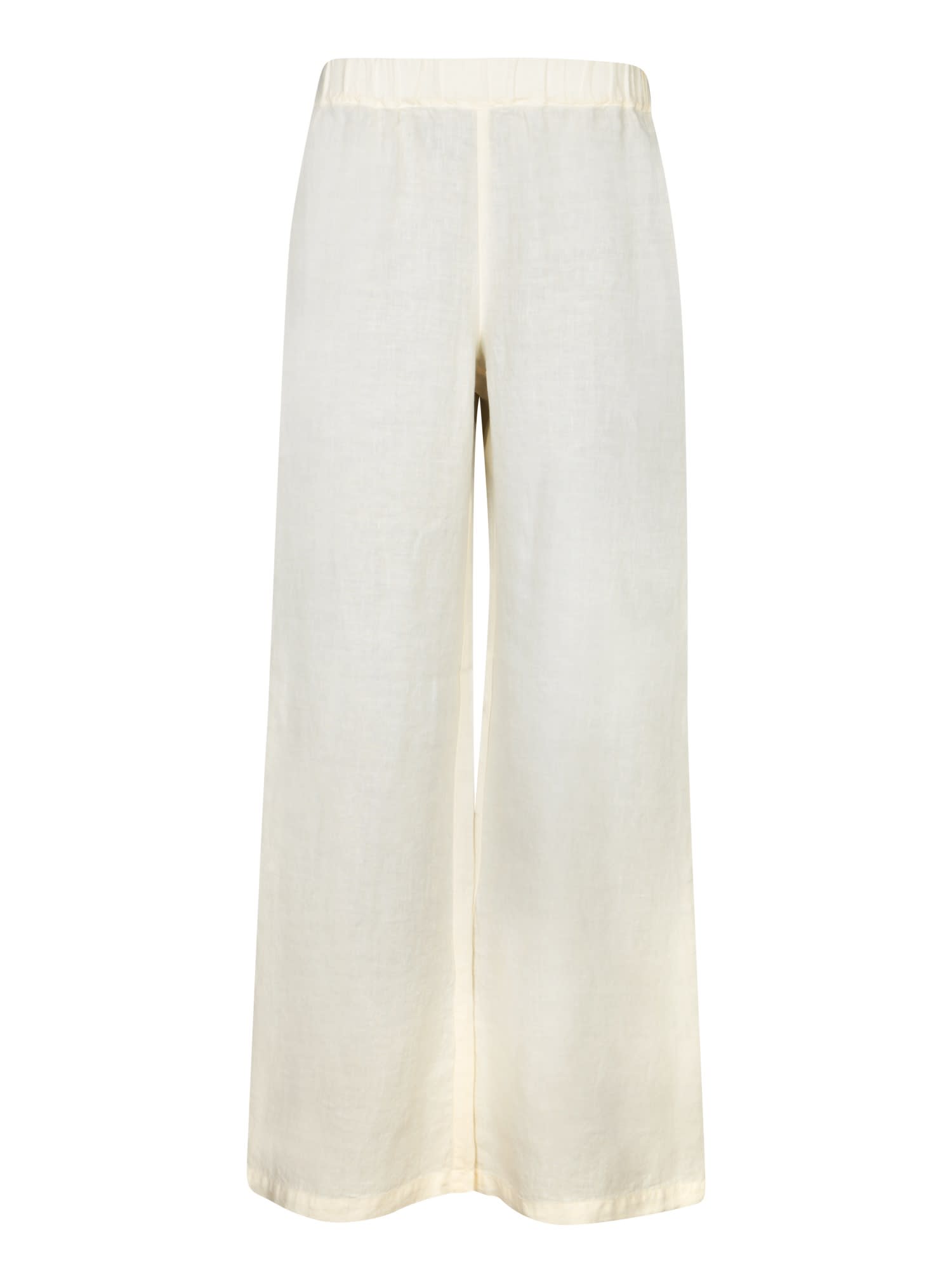 Ecru Linen Trousers