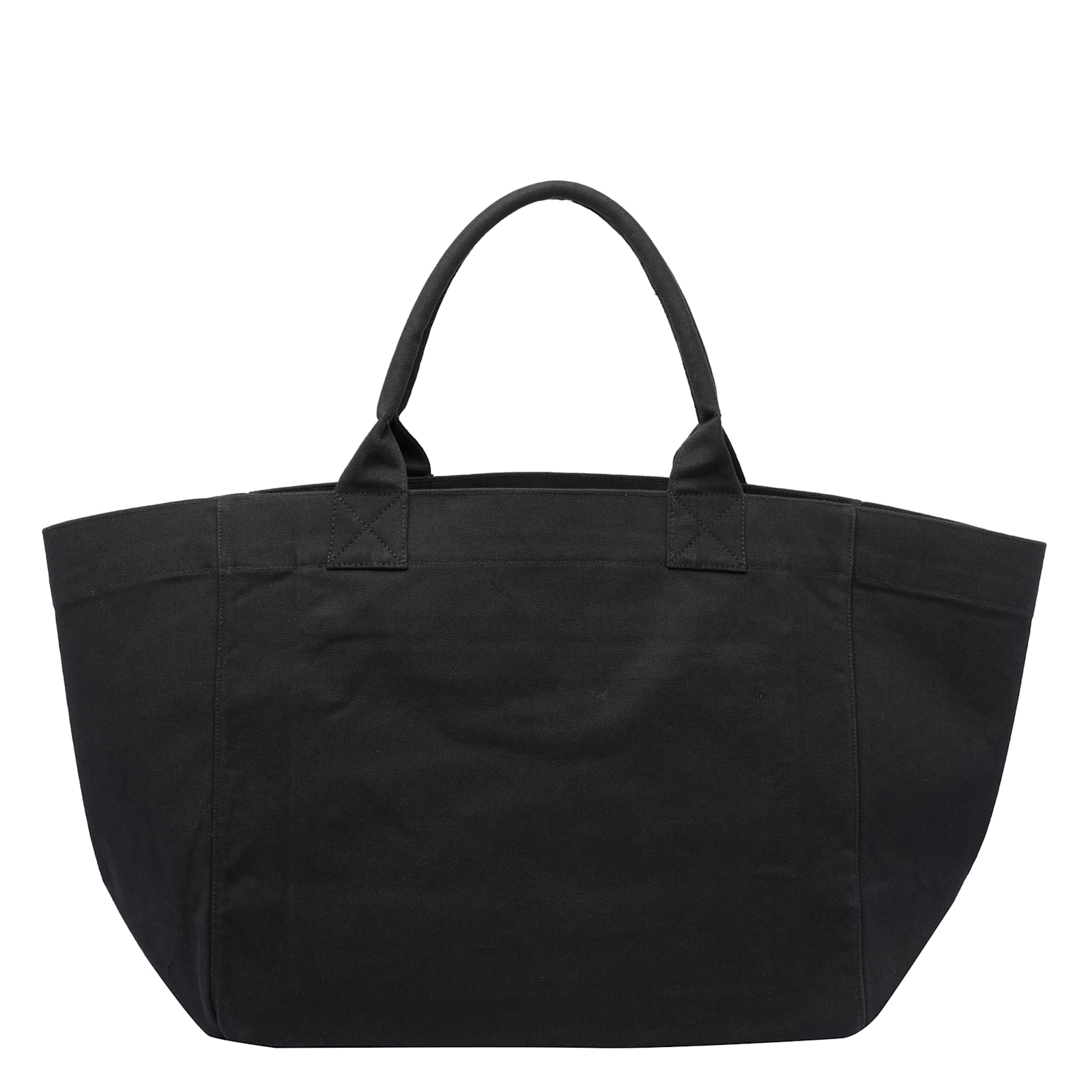 Ganni Banana Print Xxl Tote Bag In Black