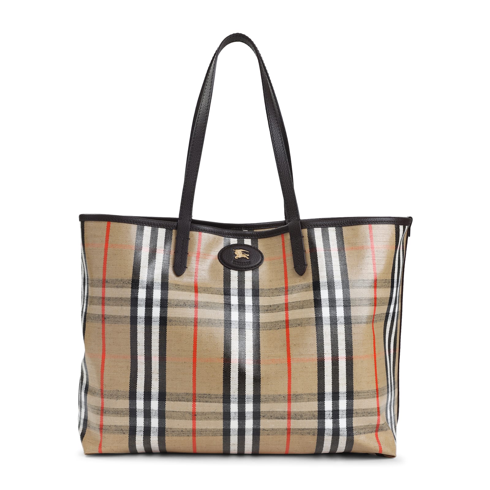 Burberry Highlands Tote In Multi