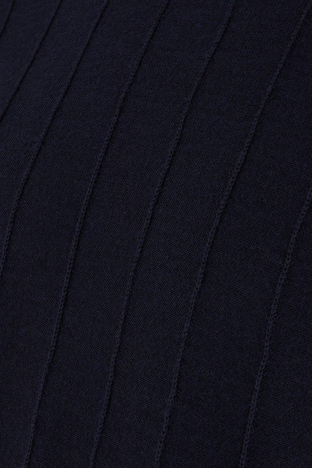 Shop Thom Browne Rwb-stripe Long-sleeved Crewneck Jumper In Blue