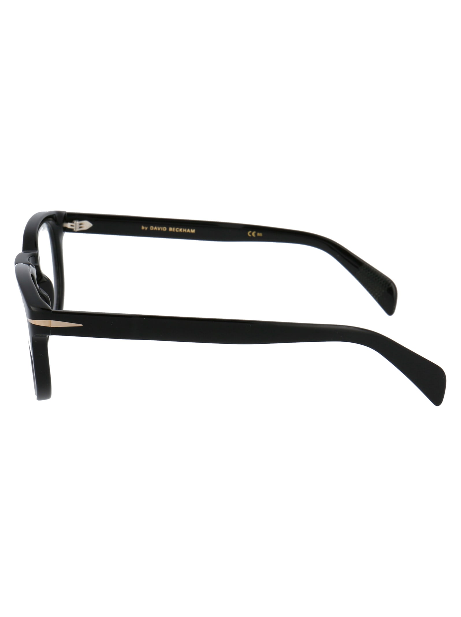 Shop Db Eyewear By David Beckham Db 7050 Glasses In Bsc Black Silver