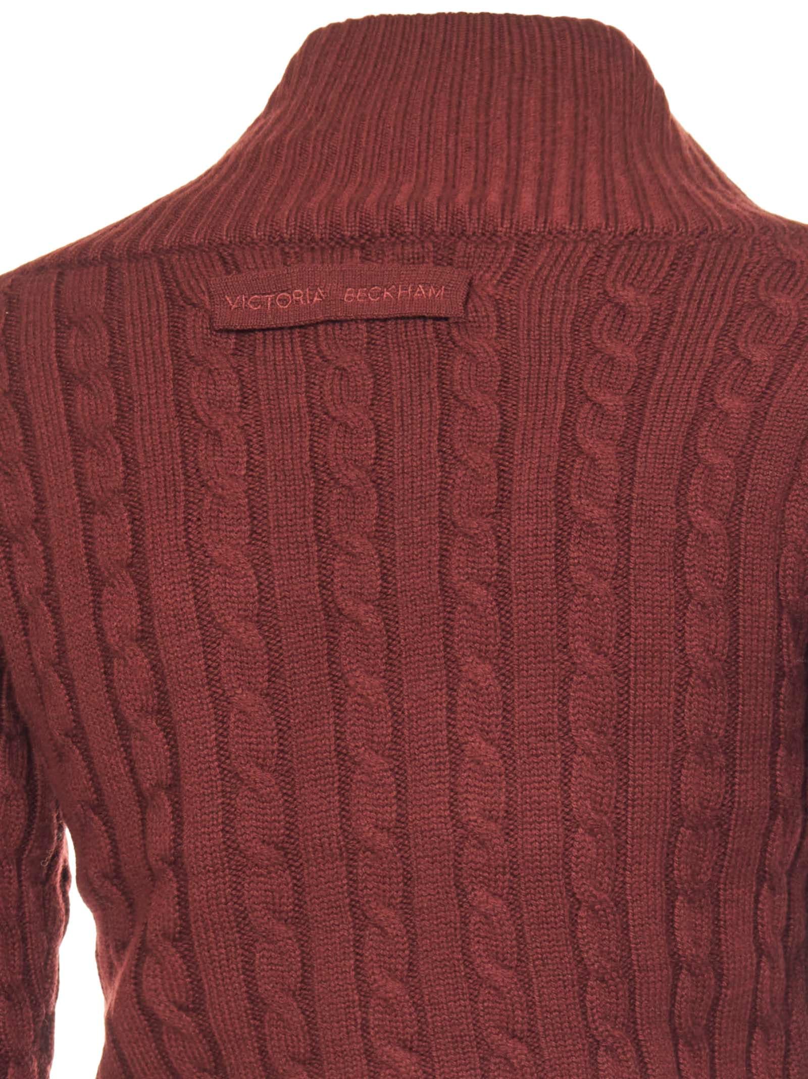 Shop Victoria Beckham Sweater In Brown