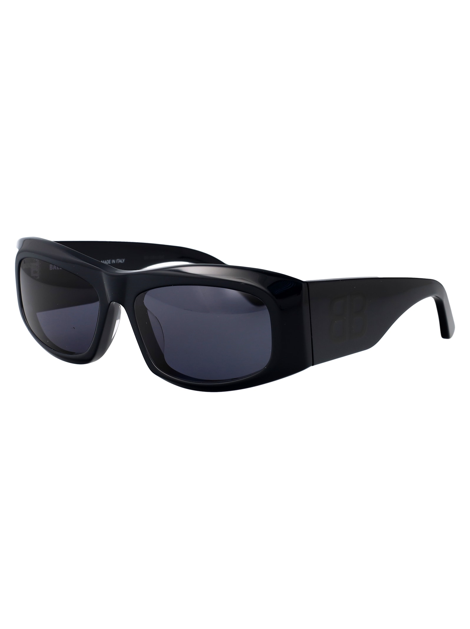 Balenciaga Bb0395s Sunglasses In Blue-blue-blue