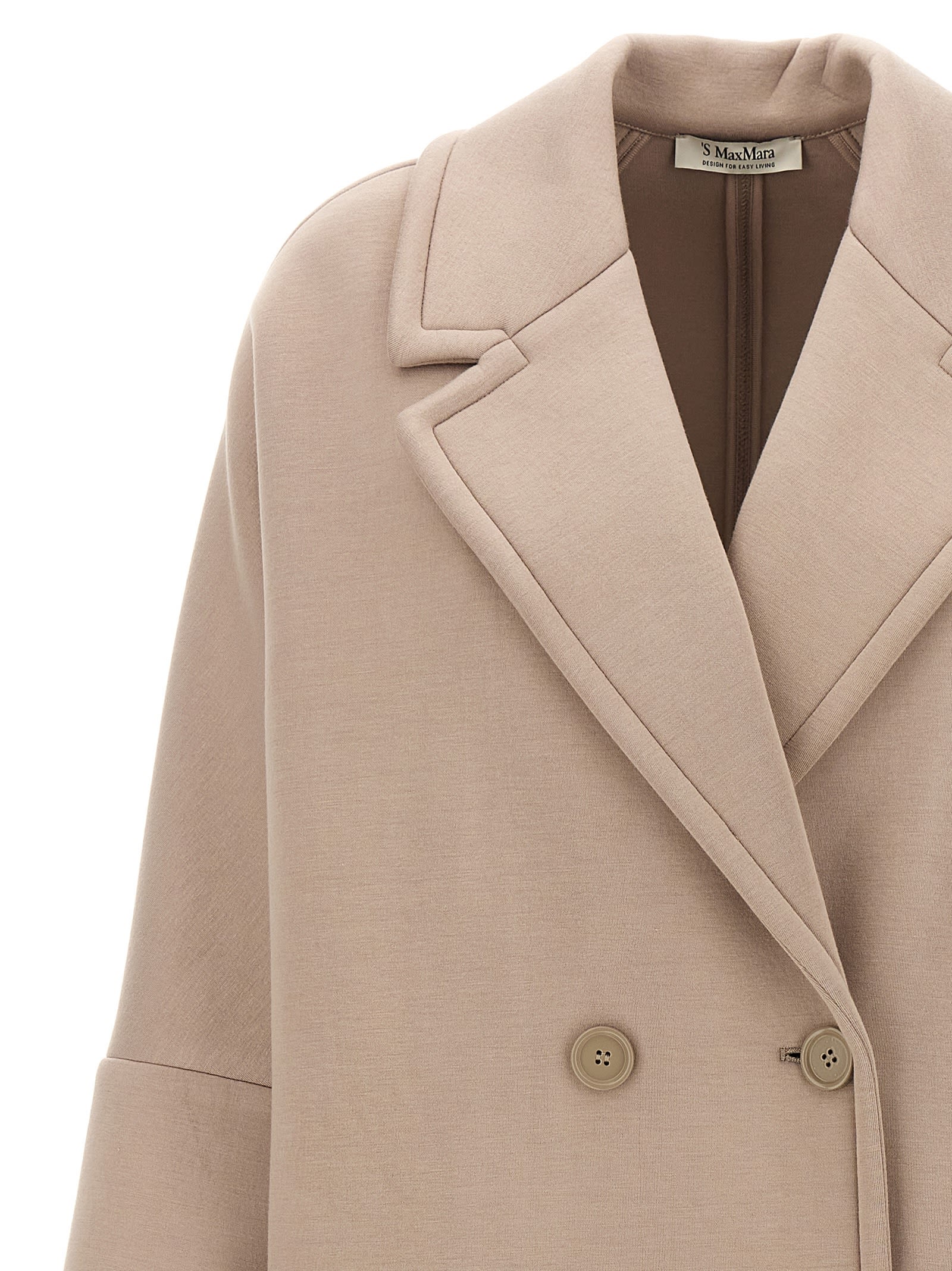 Shop 's Max Mara Emma Coat In Nocciola