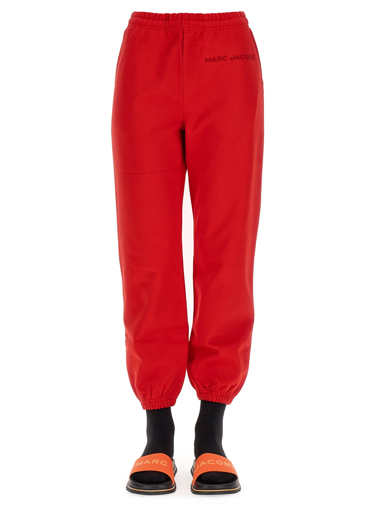 Marc Jacobs Jogging Pants With Logo Embroidery