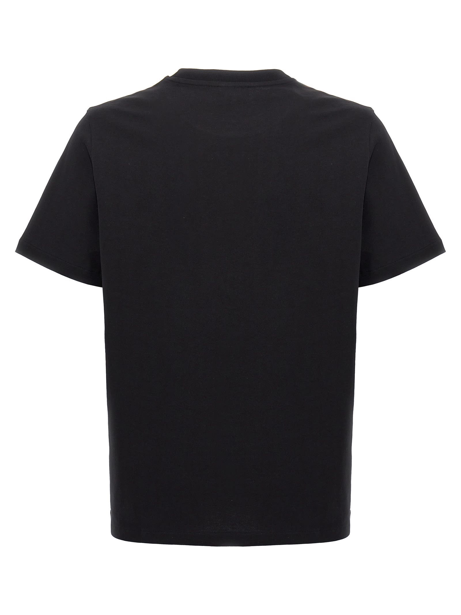 Apc A.p.c. Raymond T Shirt With Embroidered Logo In Black