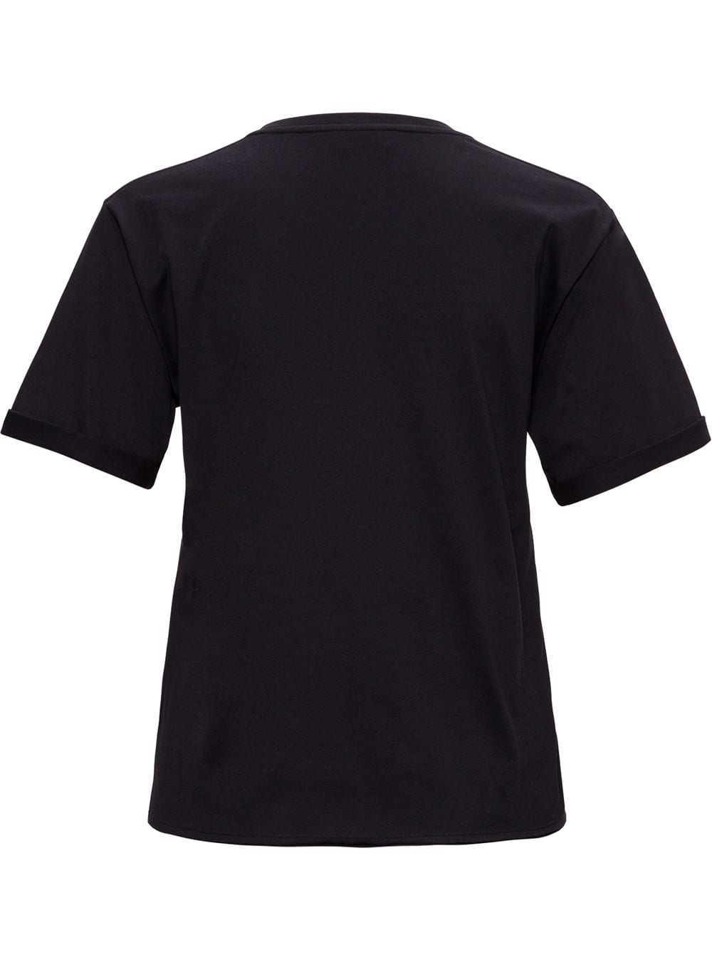 Saint Laurent Black Jersey Logo T-shirt