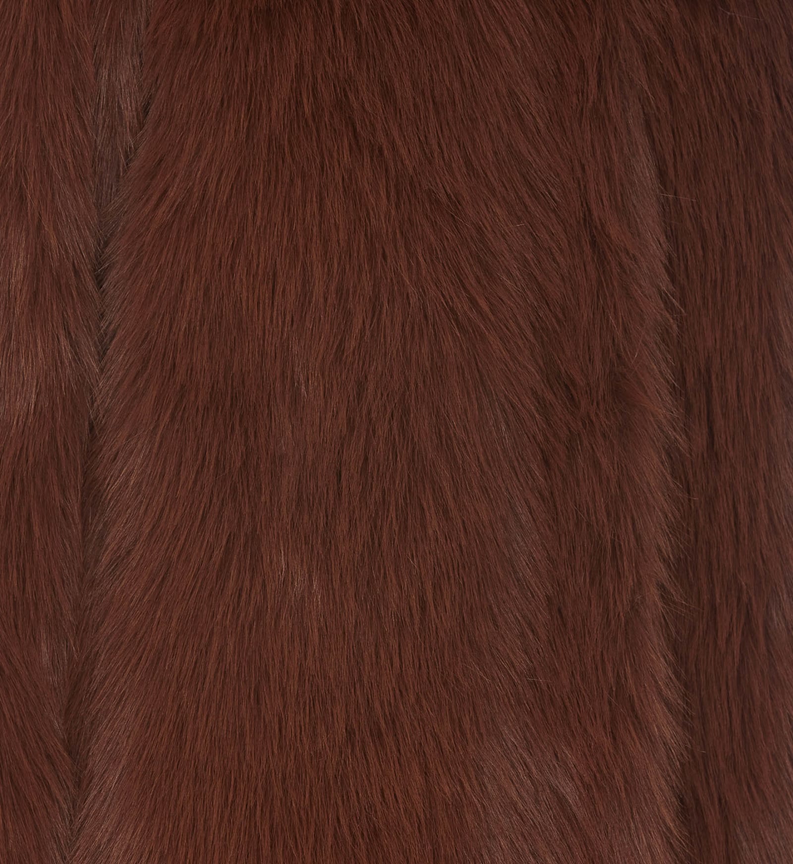 Shop Pinko Cattivik Faux Fur Coat In Marrone