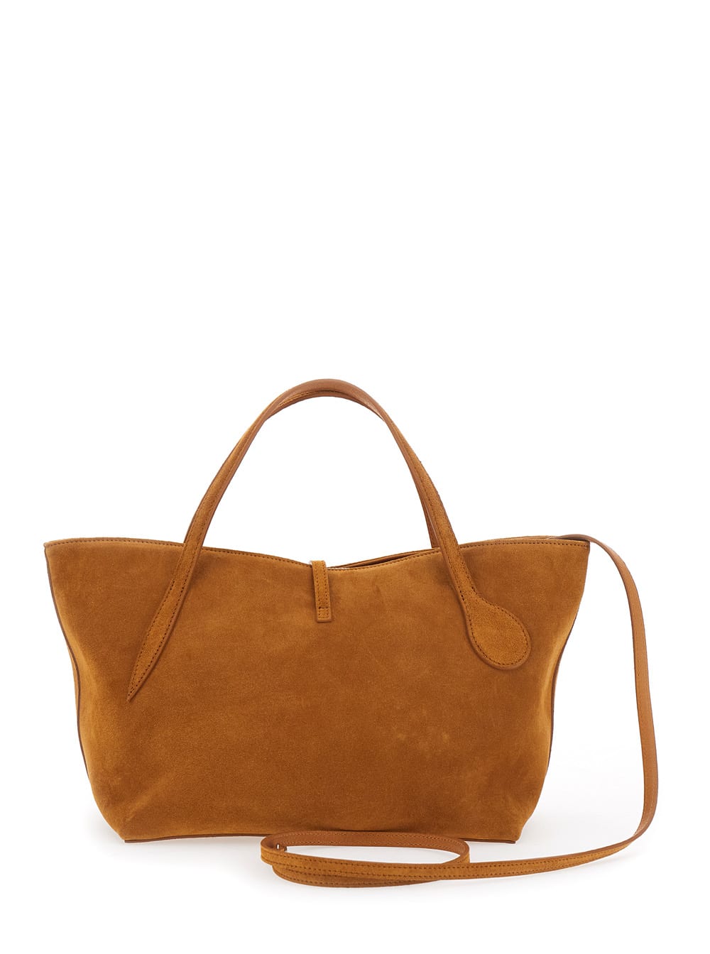 Little Liffner Penne Suede Tote Bag In Brown
