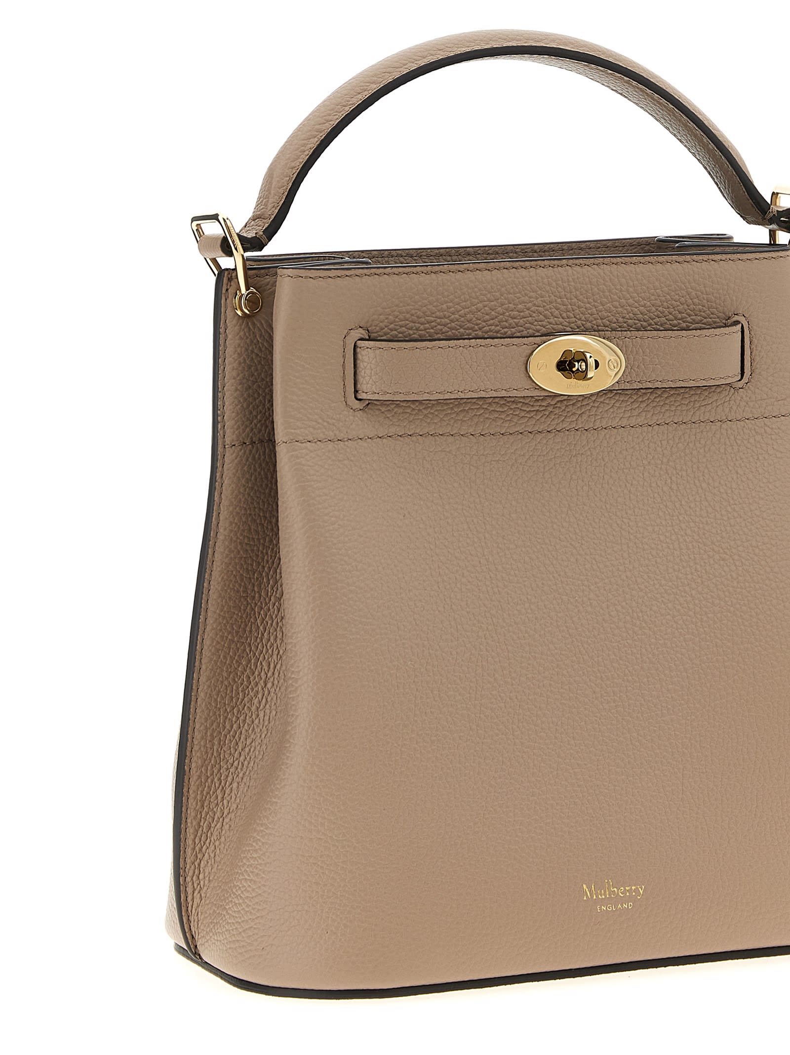 Mulberry Small Bucket Bag Adjustable Strap In Neutral