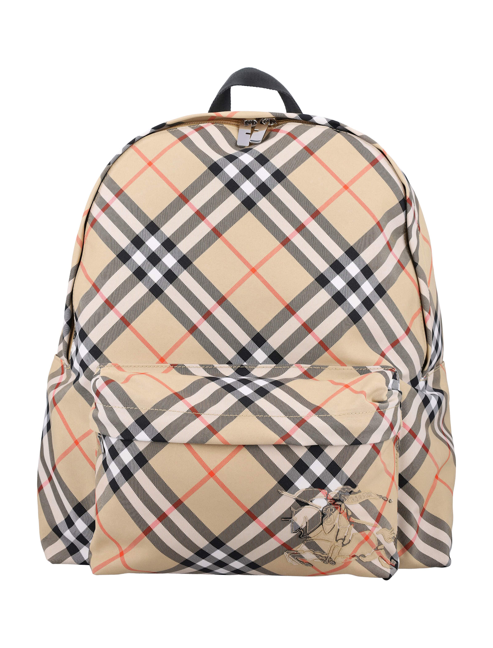 Shop Burberry ml Essential Backpack In Sand