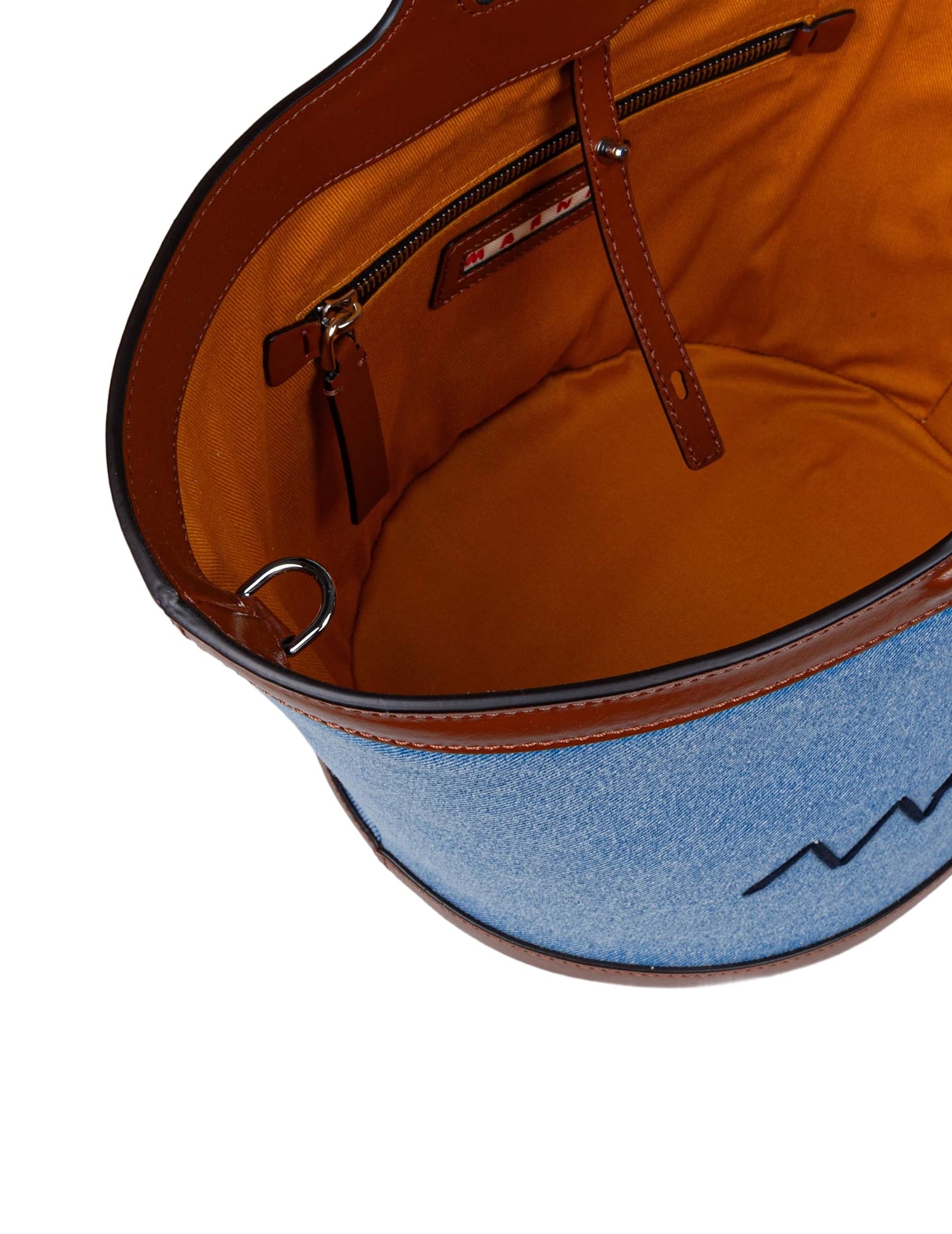 MARNI DENIM BUCKET BAG