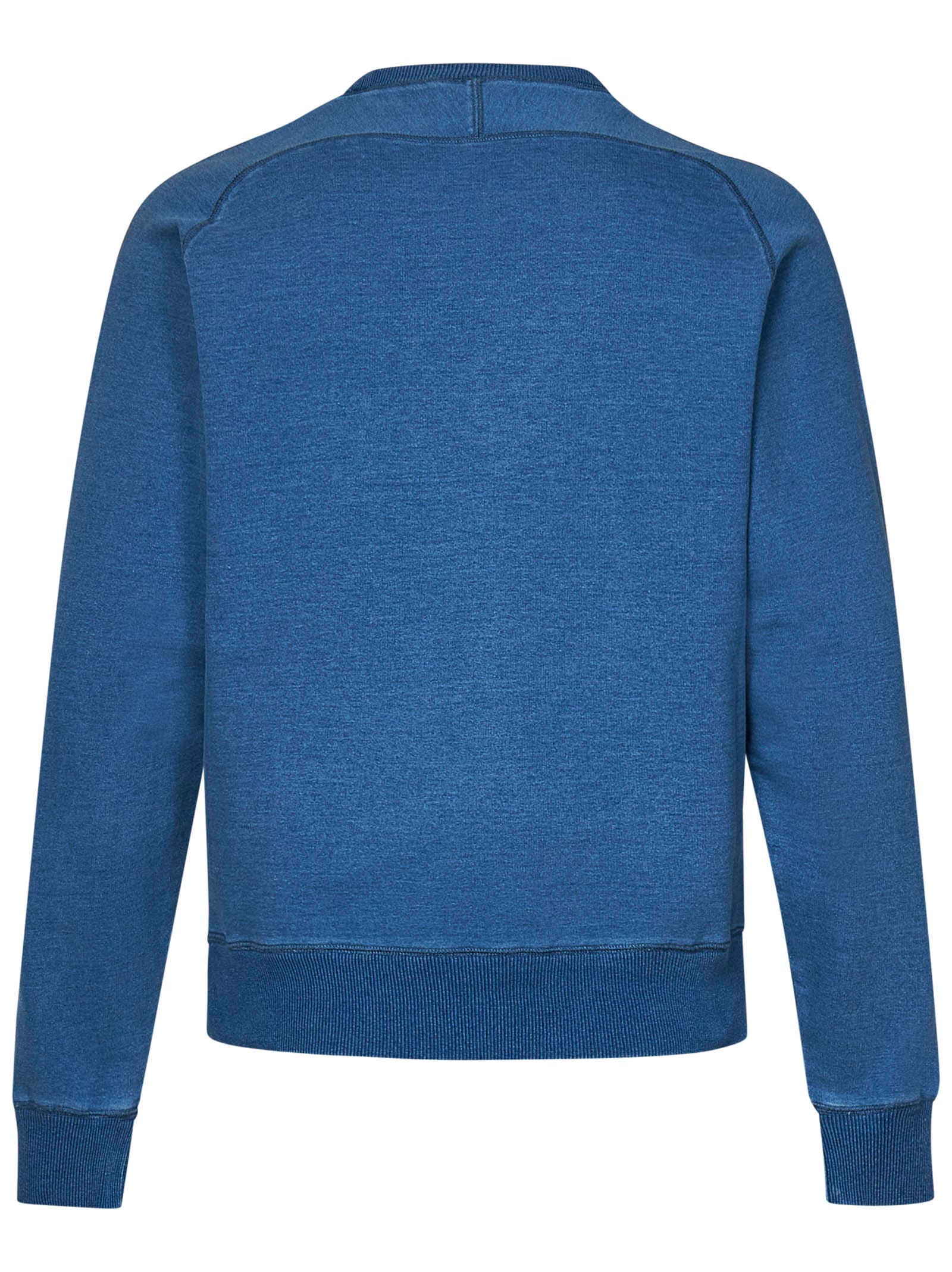 Shop Tom Ford Sweatshirt In Blue